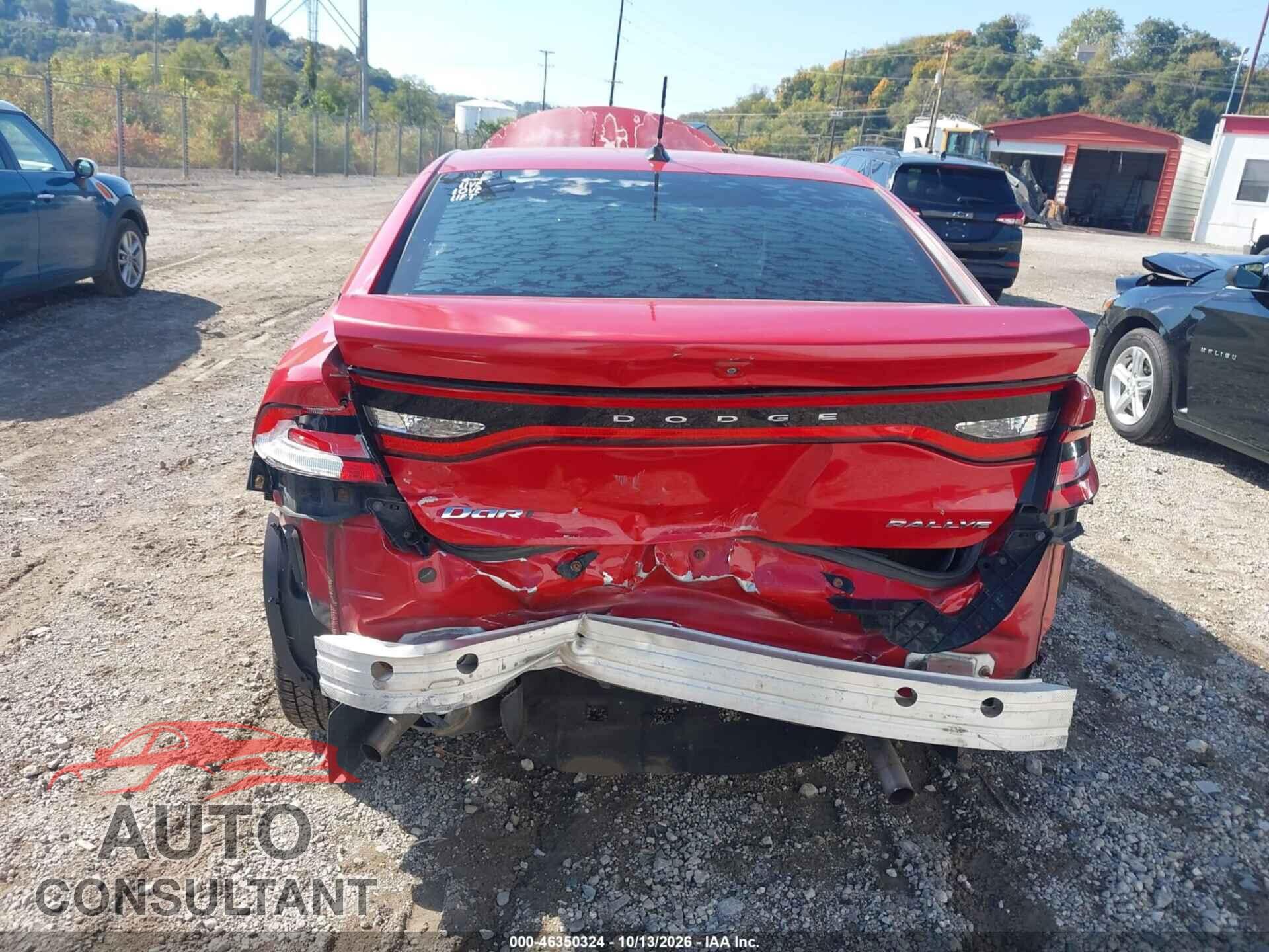 DODGE DART 2013 - 1C3CDFBA0DD331139