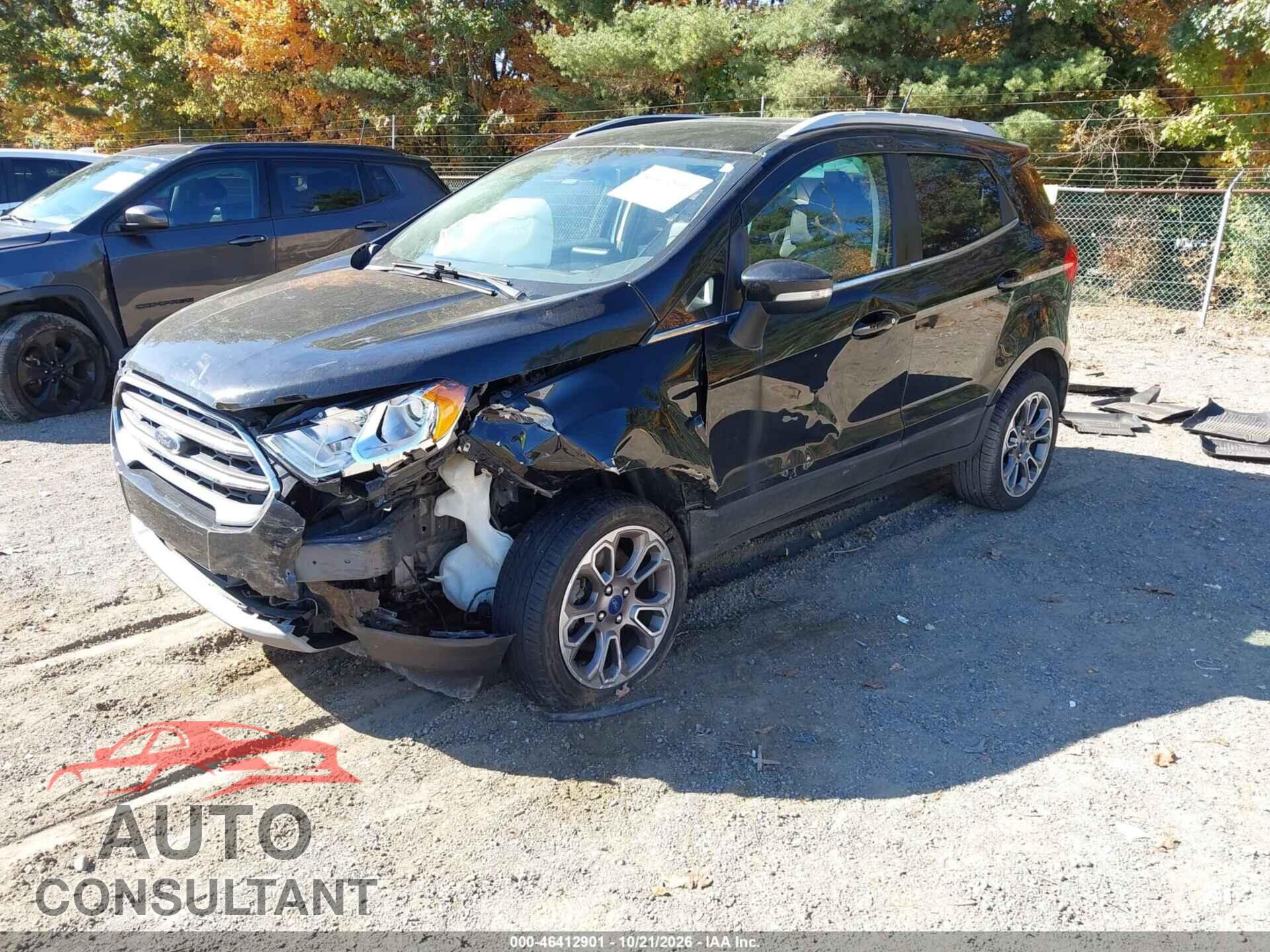 FORD ECOSPORT 2022 - MAJ6S3KL3NC462013