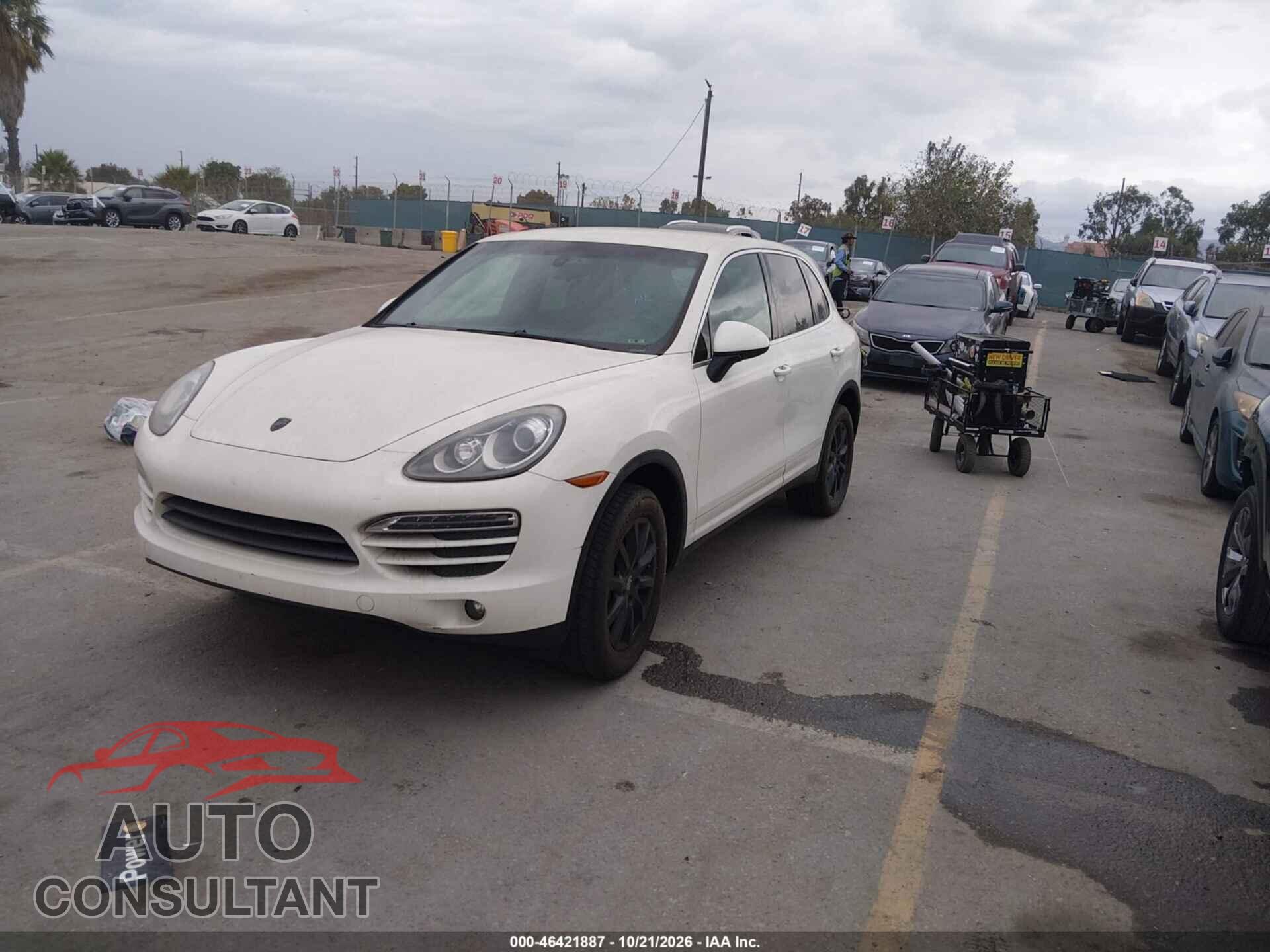 PORSCHE CAYENNE 2011 - WP1AA2A21BLA09612