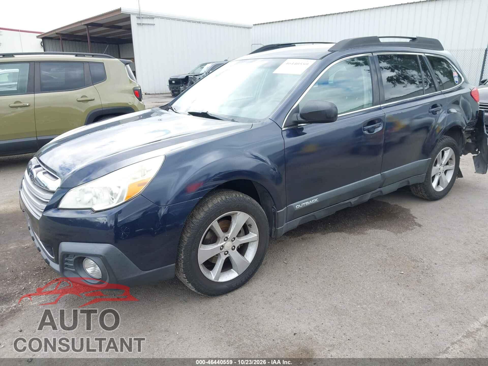 SUBARU OUTBACK 2013 - 4S4BRBBC7D3275446