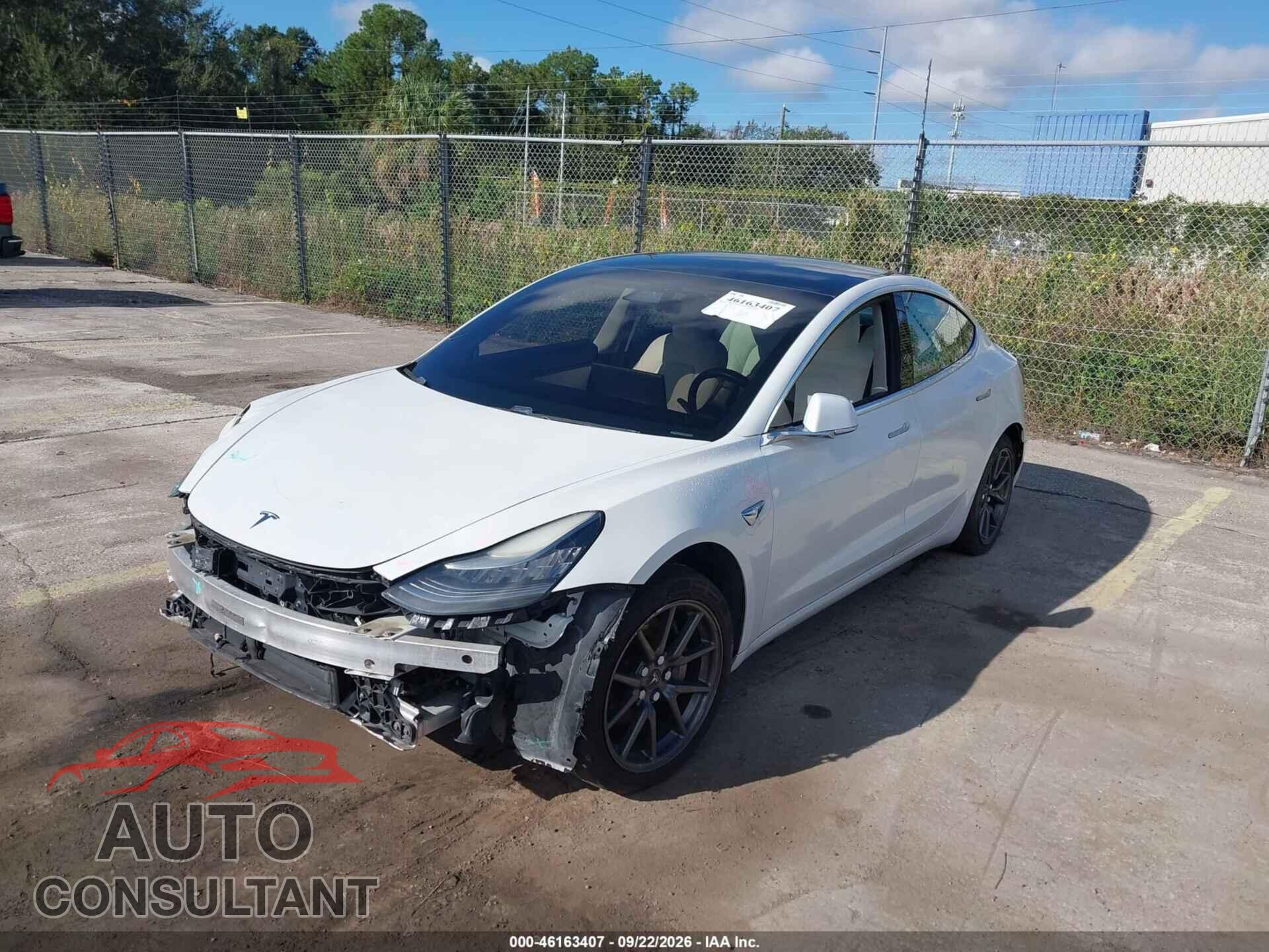 TESLA MODEL 3 2020 - 5YJ3E1EB4LF791413