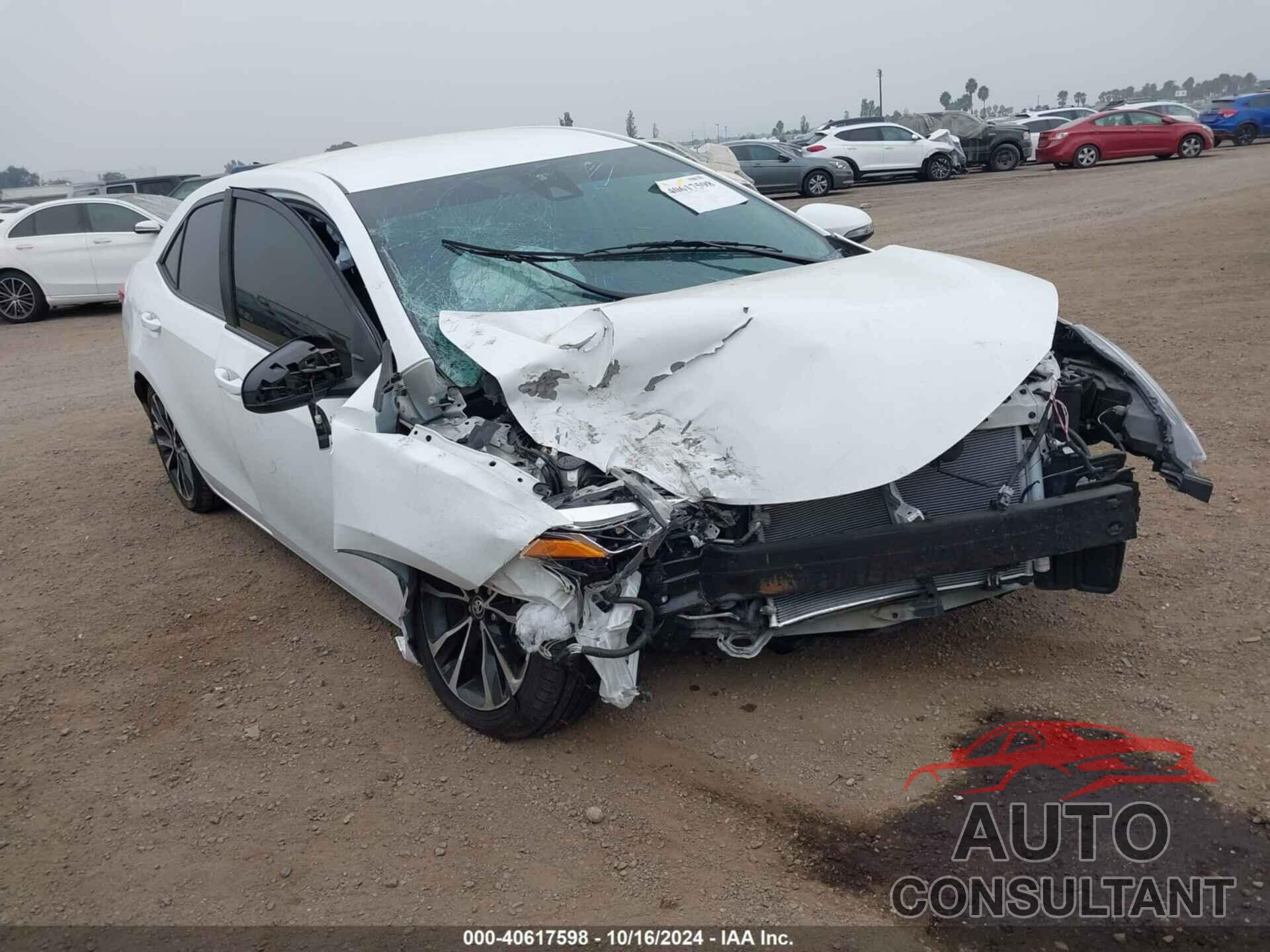 TOYOTA COROLLA 2019 - 5YFBURHE4KP914777
