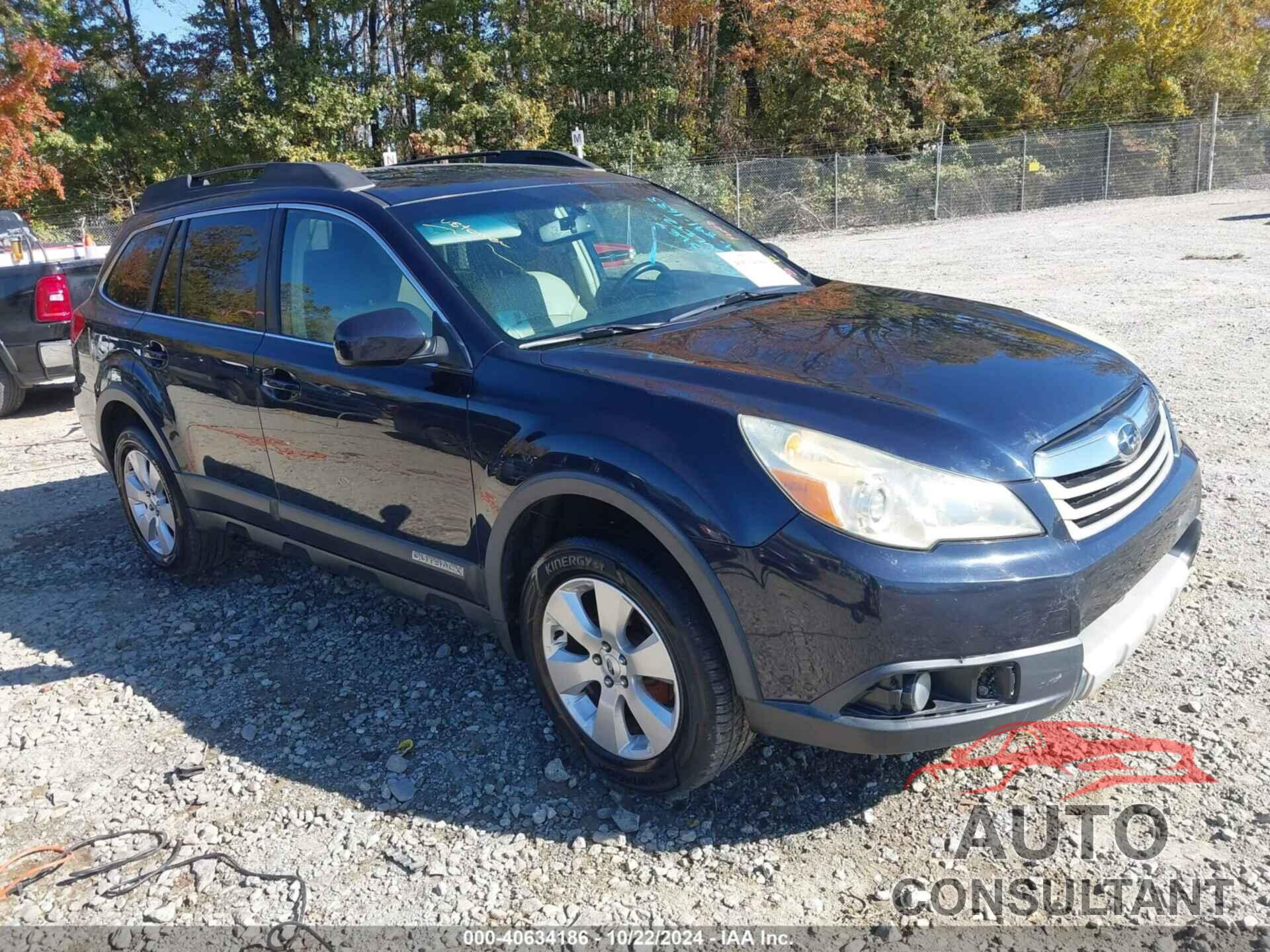 SUBARU OUTBACK 2012 - 4S4BRCKC1C3212010