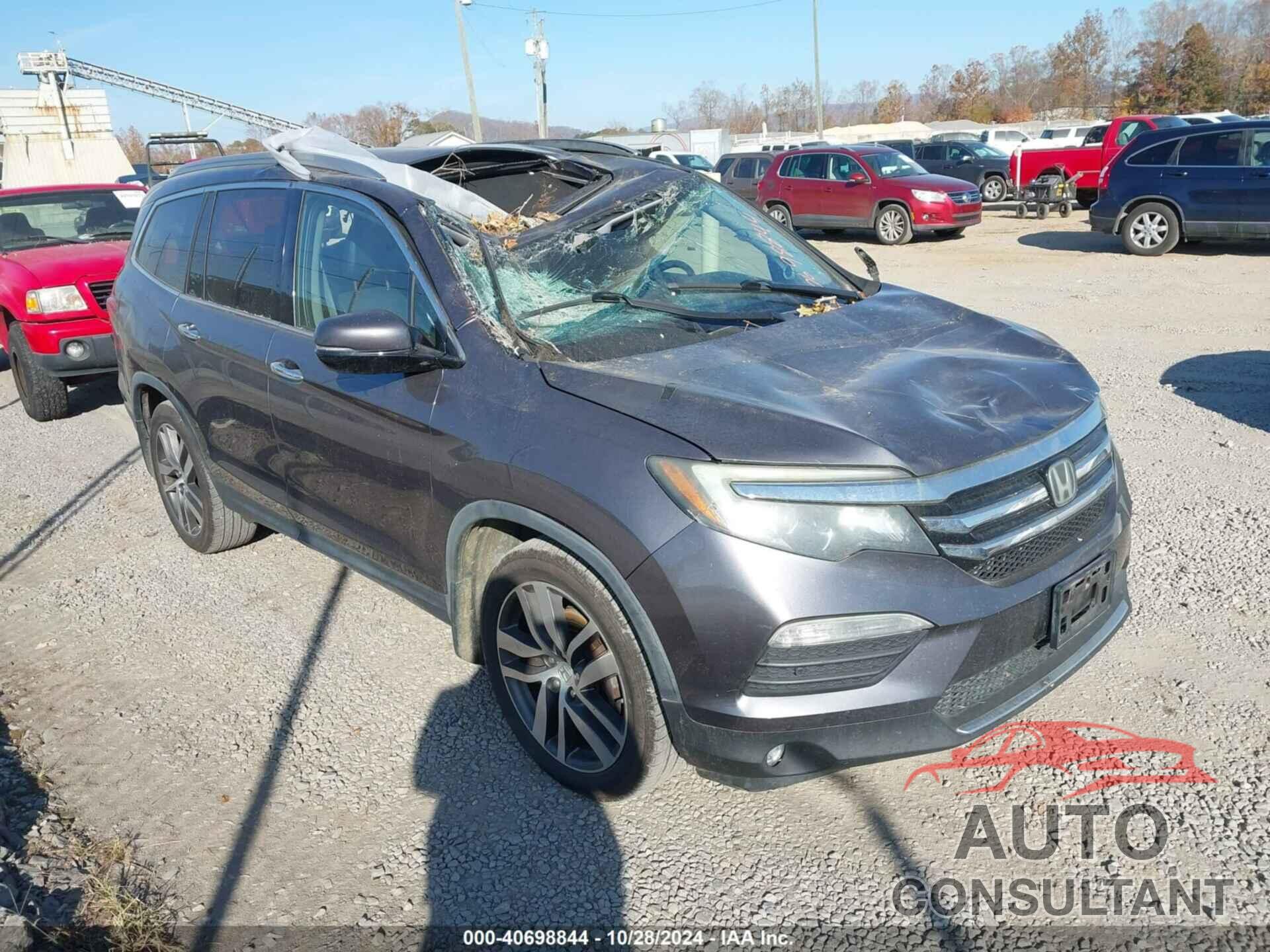 HONDA PILOT 2016 - 5FNYF6H0XGB038646