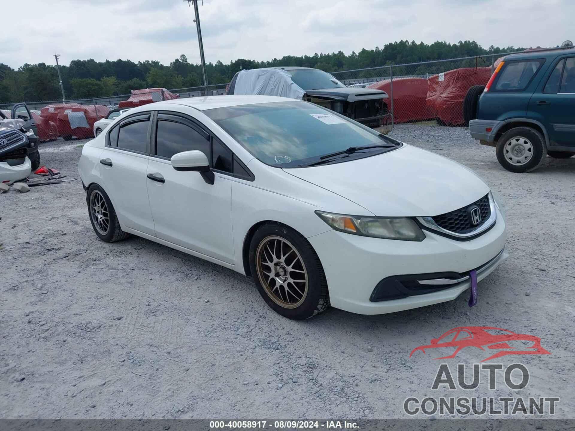 HONDA CIVIC 2015 - 19XFB2E58FE072939