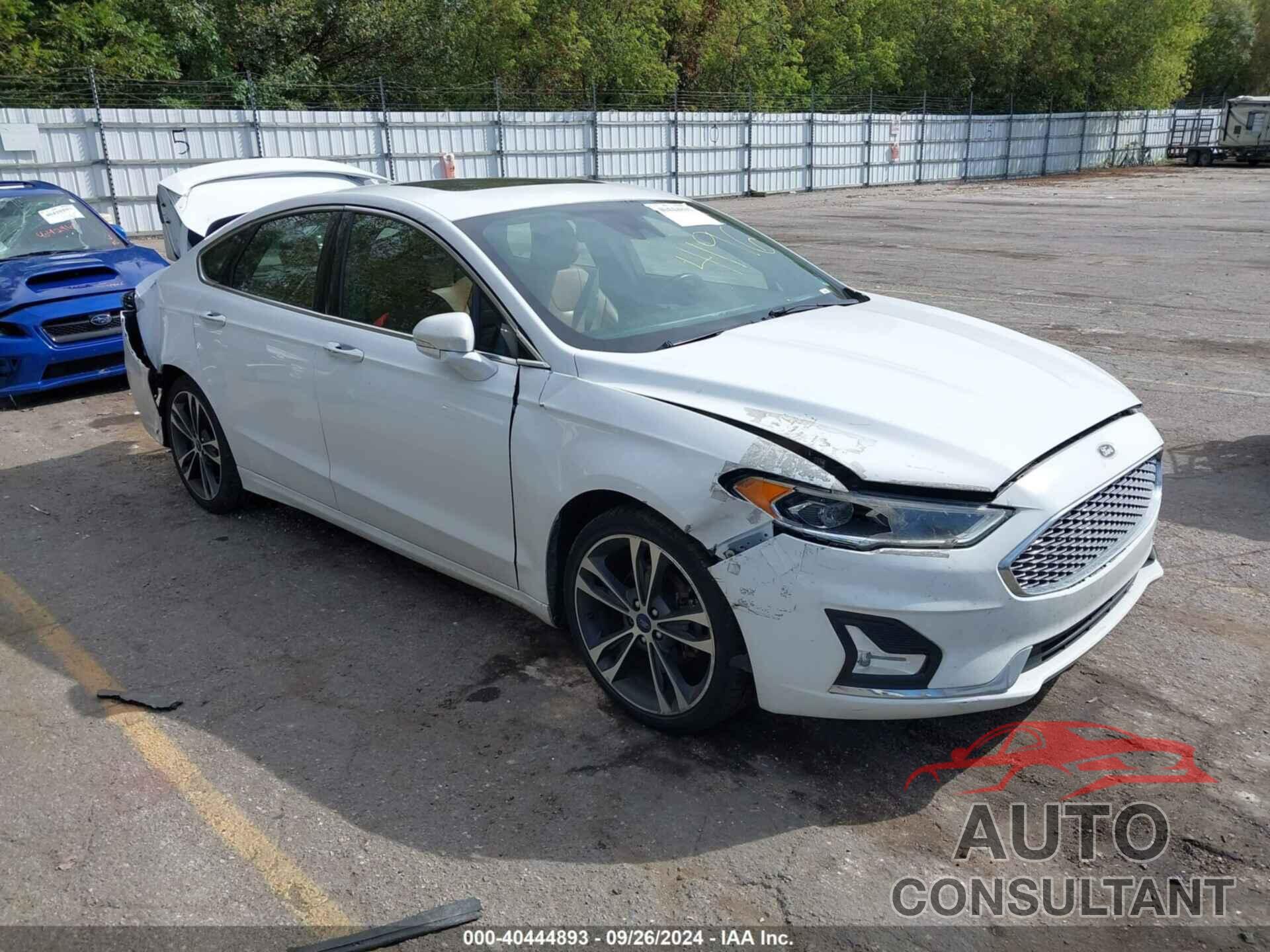 FORD FUSION 2019 - 3FA6P0D97KR184196