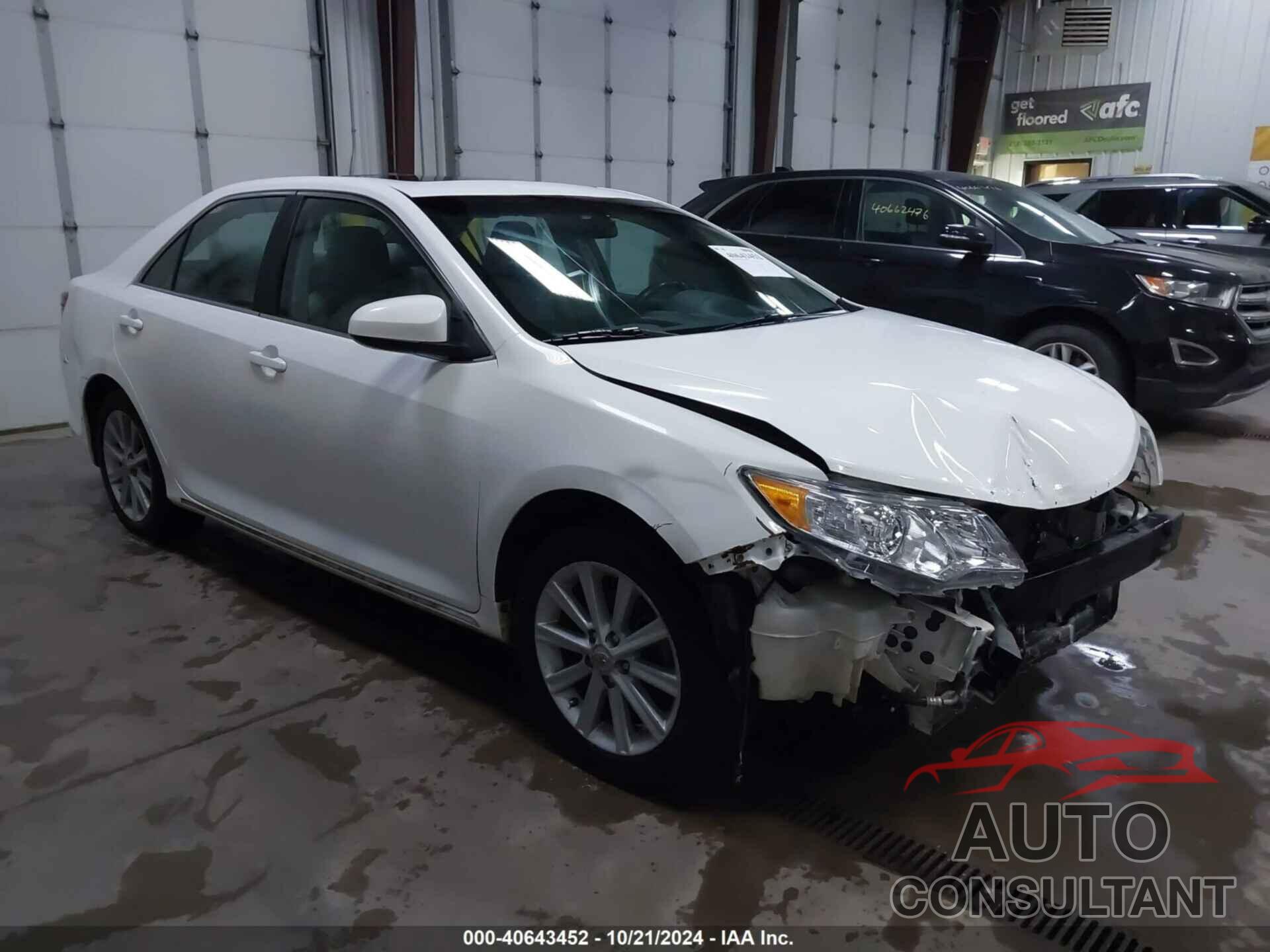 TOYOTA CAMRY 2012 - 4T4BF1FK4CR247624