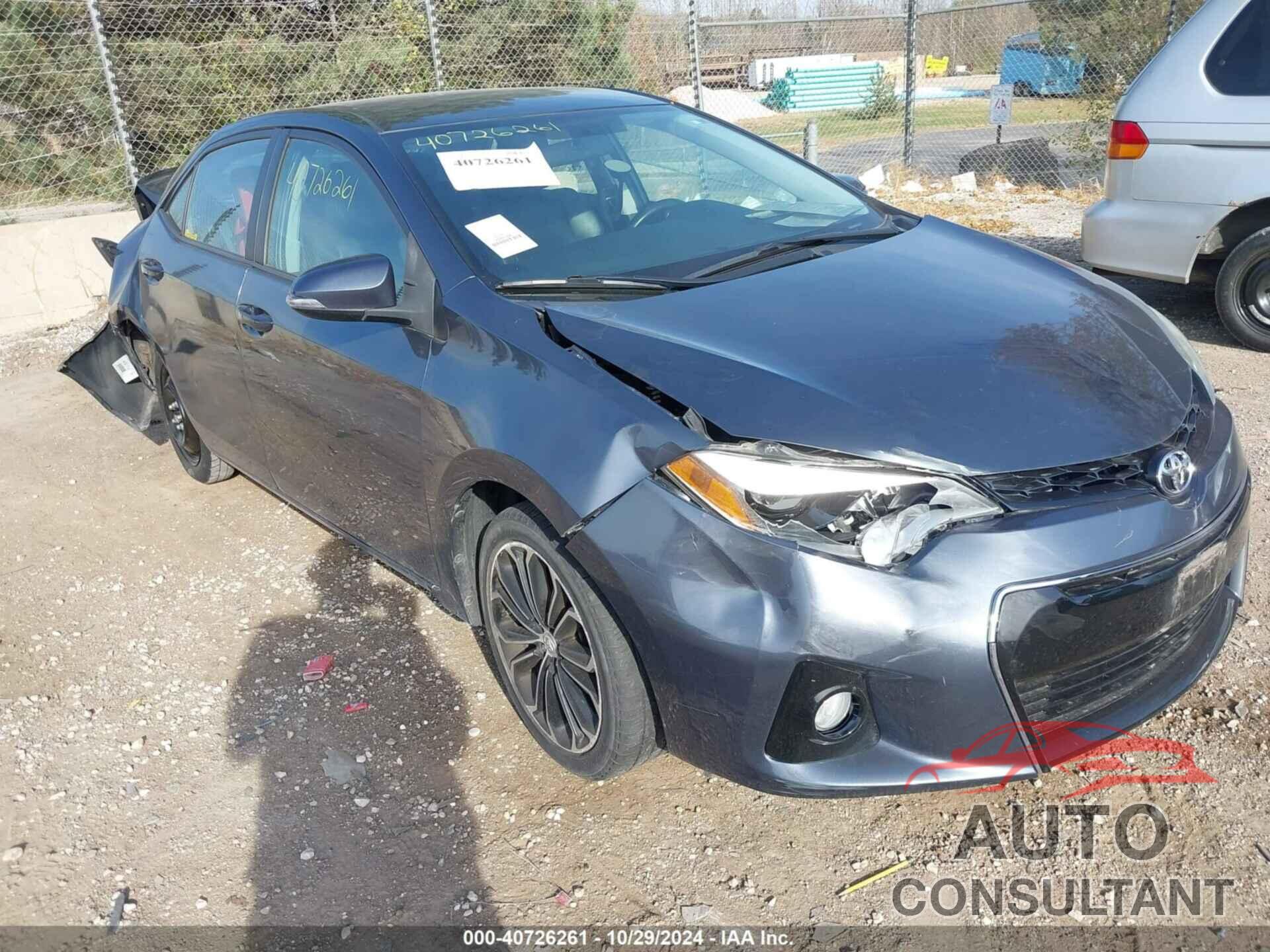 TOYOTA COROLLA 2015 - 5YFBURHE3FP339903