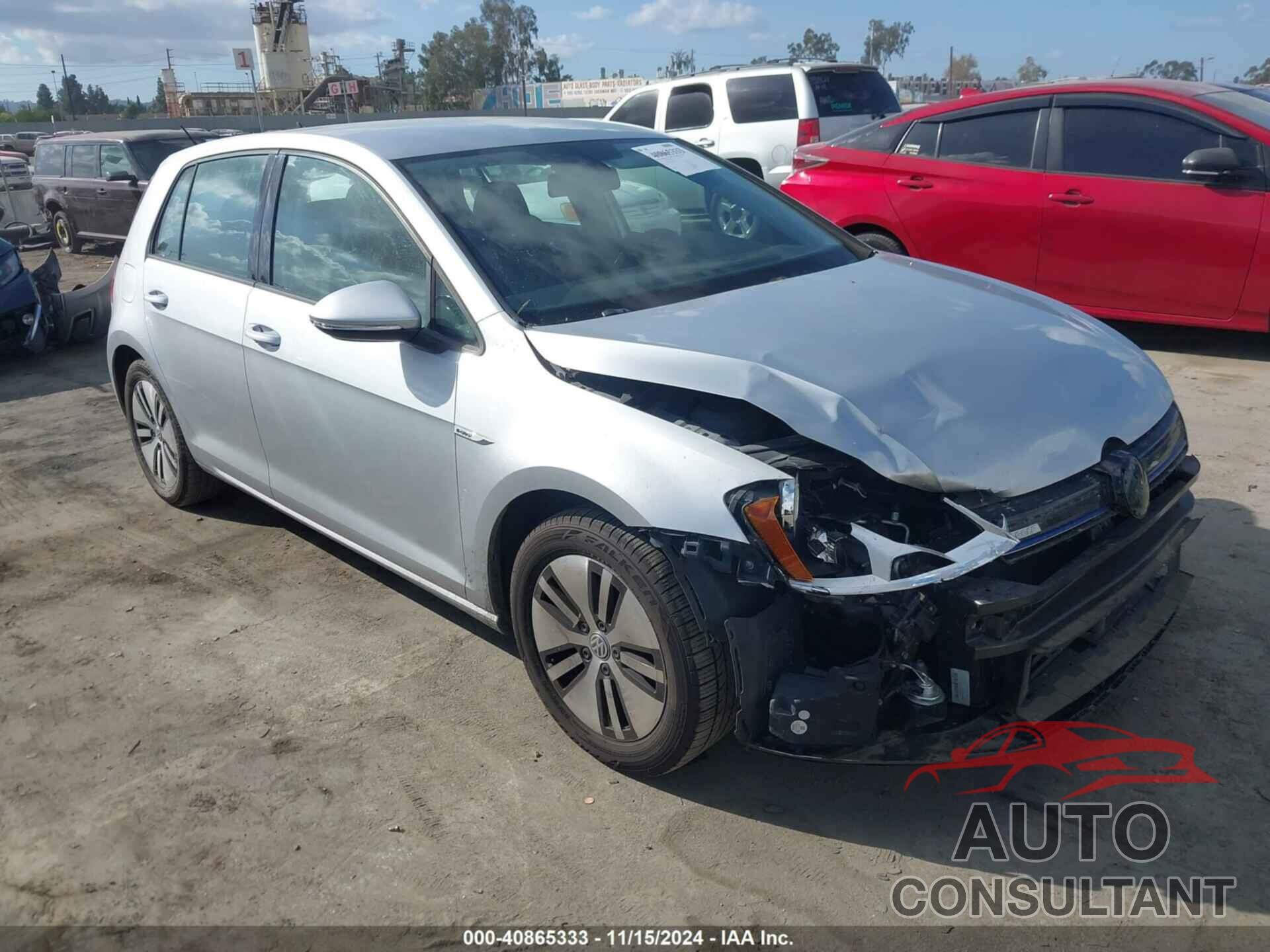 VOLKSWAGEN E-GOLF 2016 - WVWKP7AU6GW906529