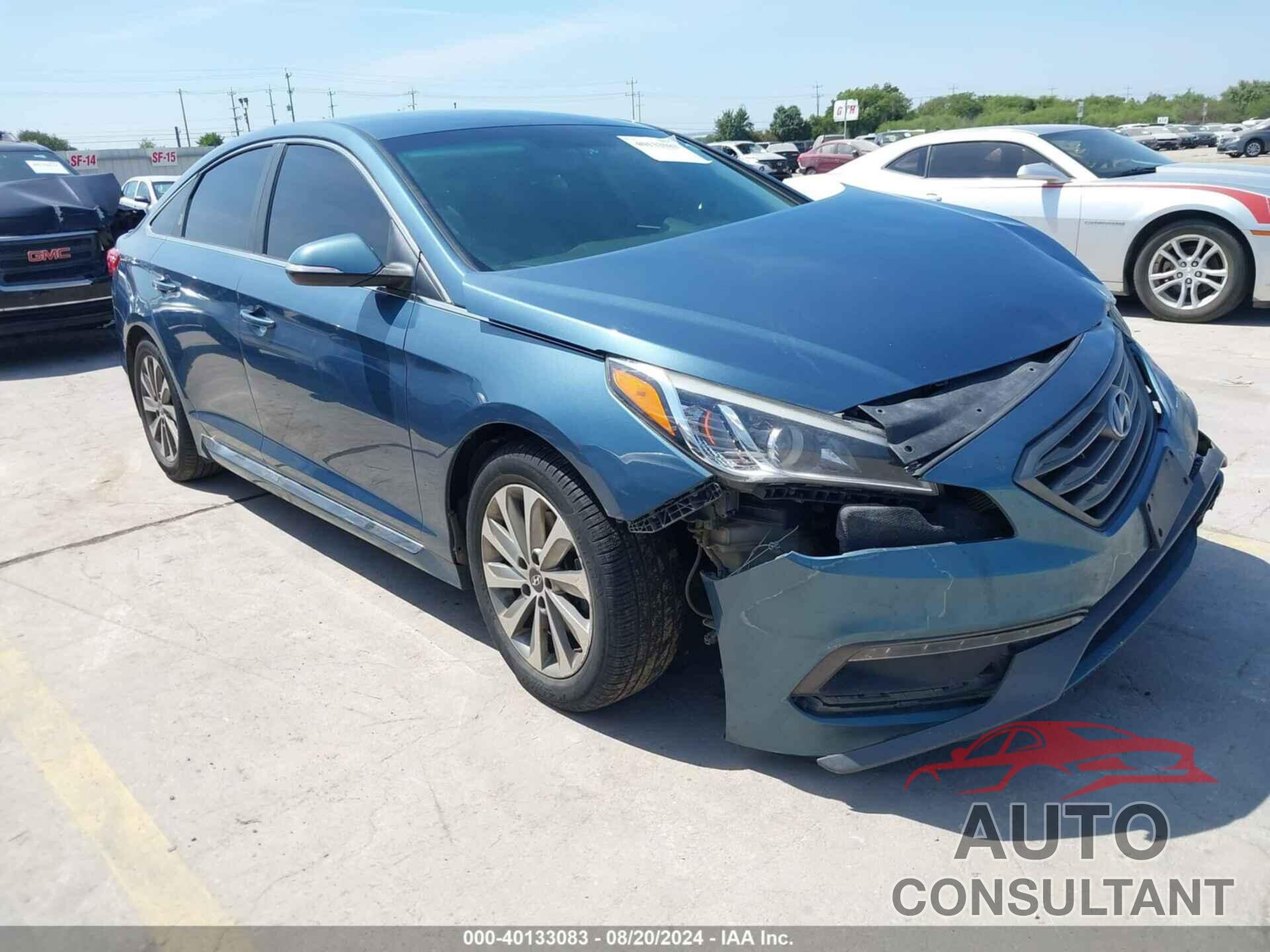 HYUNDAI SONATA 2016 - 5NPE34AF3GH434790