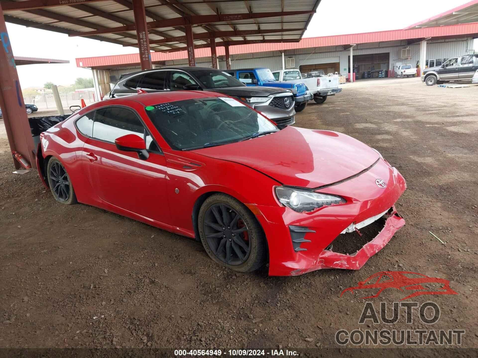 TOYOTA 86 2017 - JF1ZNAA19H9703003