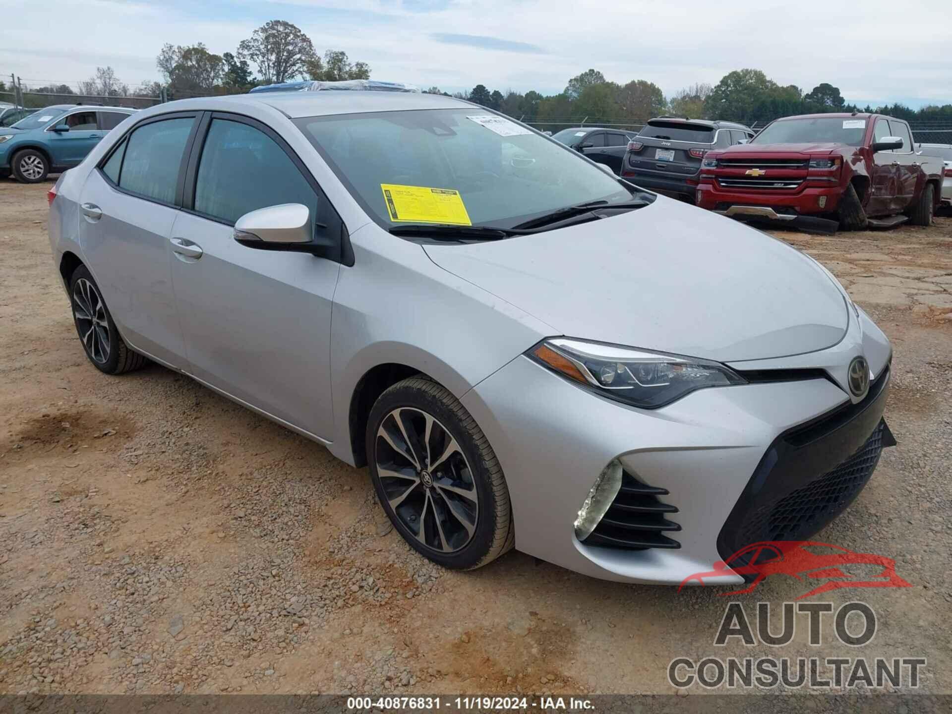 TOYOTA COROLLA 2017 - 2T1BURHE1HC842736