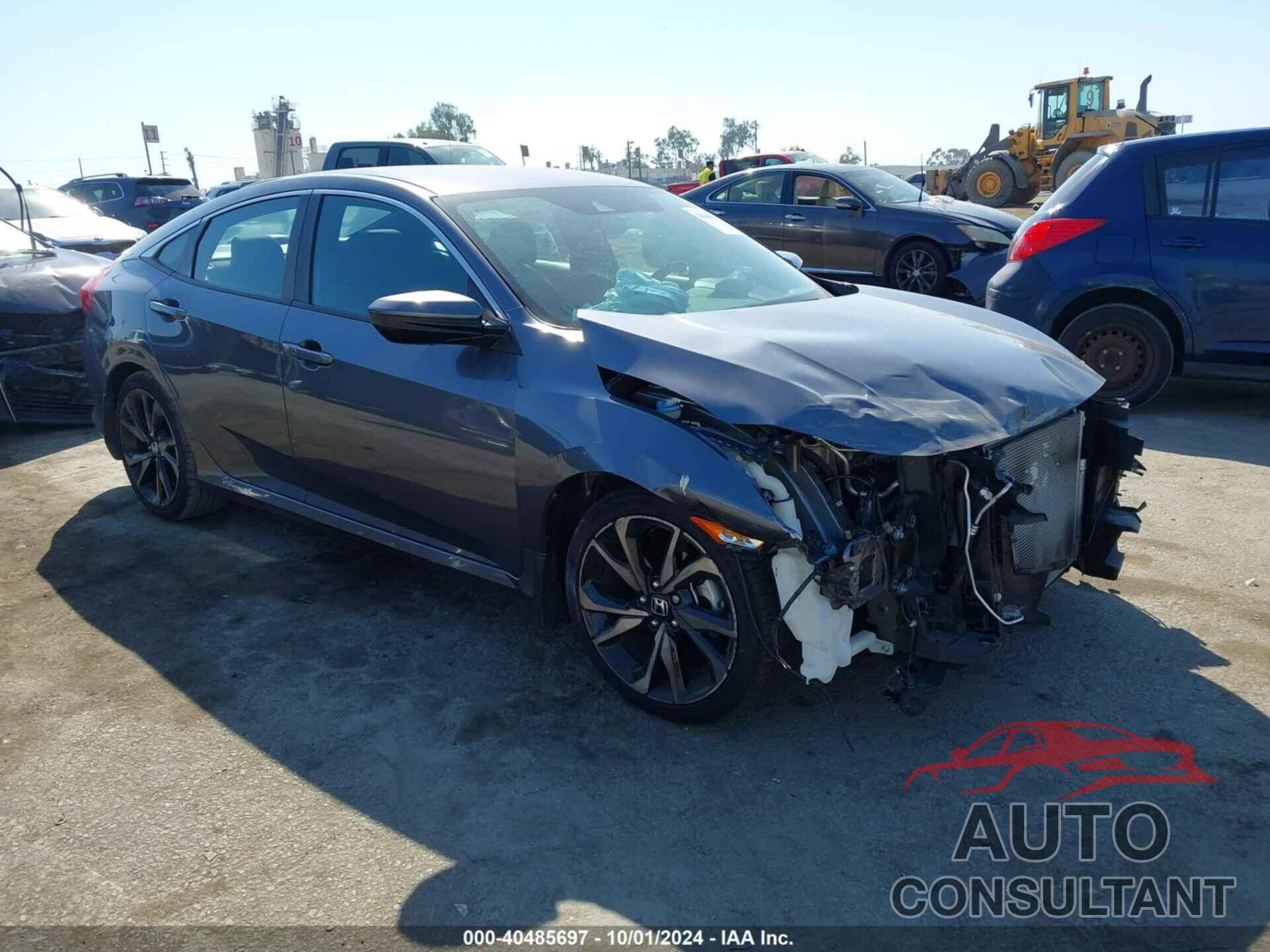 HONDA CIVIC 2020 - 2HGFC2F86LH587977