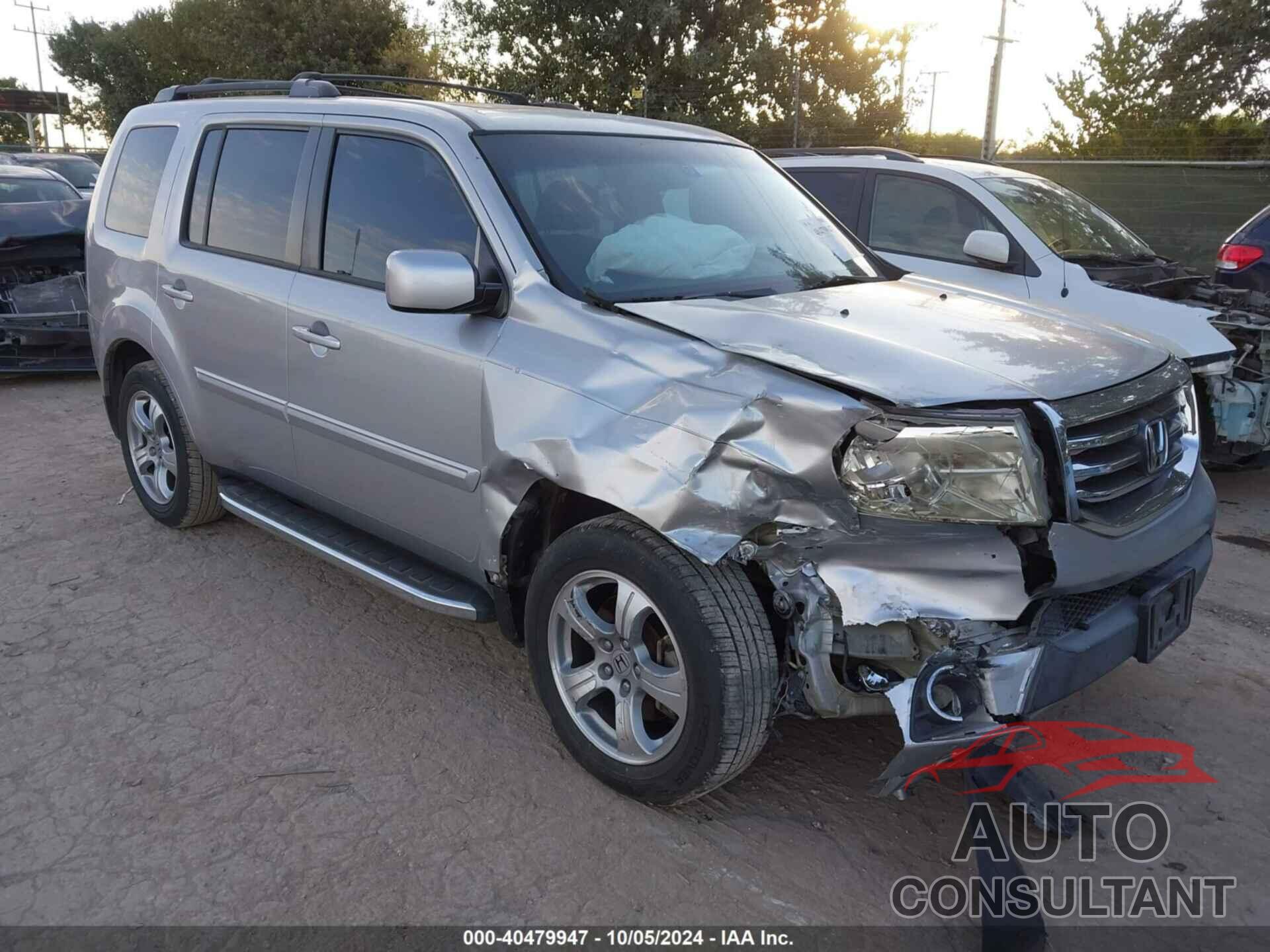 HONDA PILOT 2013 - 5FNYF3H53DB024187