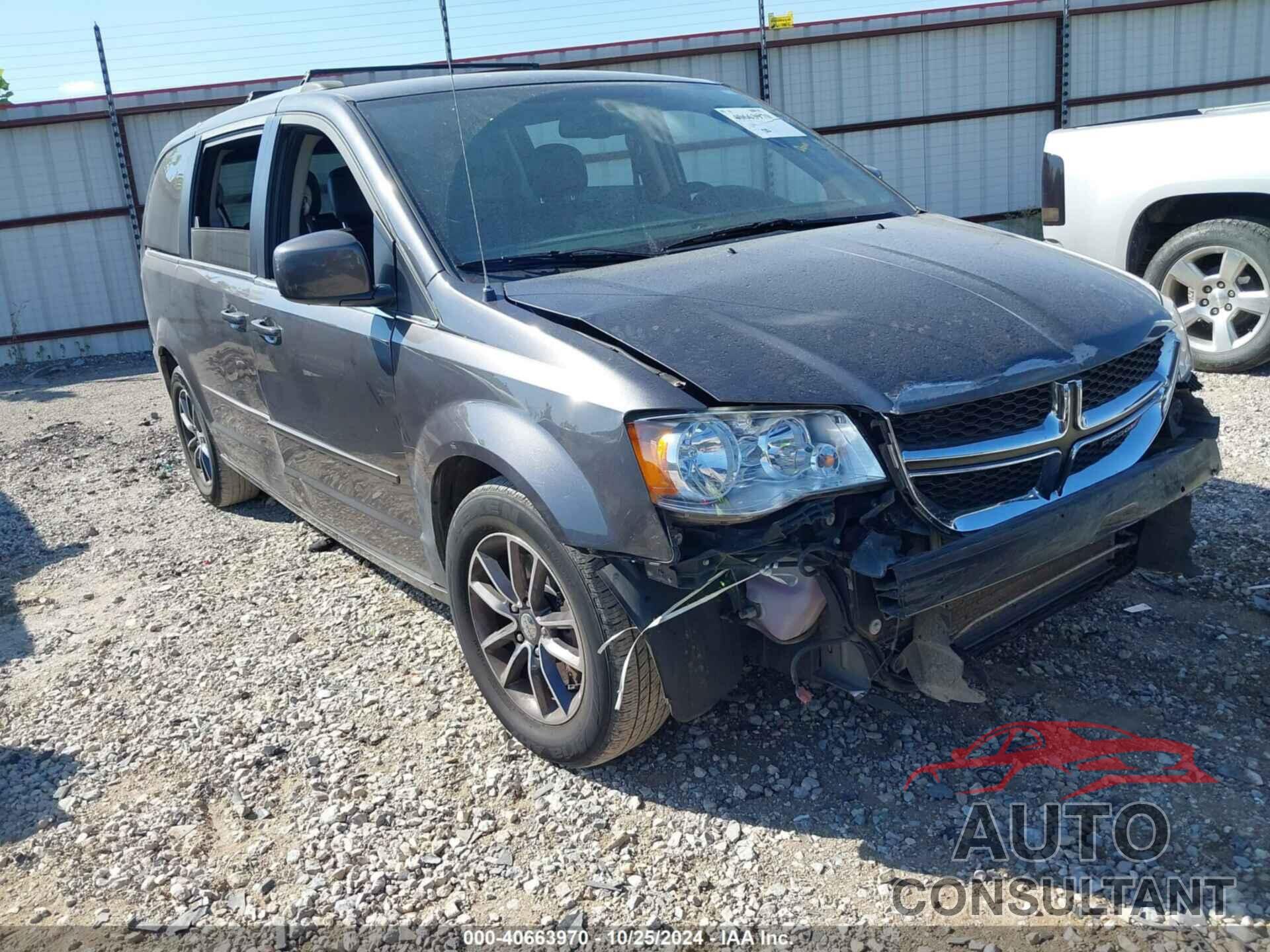 DODGE GRAND CARAVAN 2017 - 2C4RDGCG6HR760819