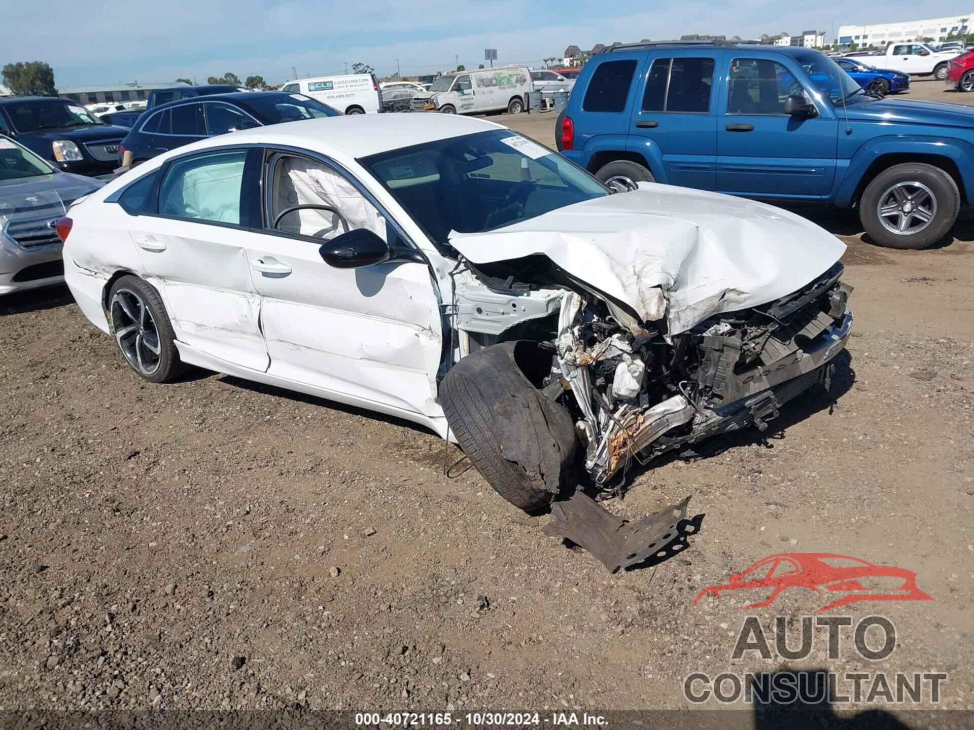 HONDA ACCORD 2021 - 1HGCV1F41MA041608