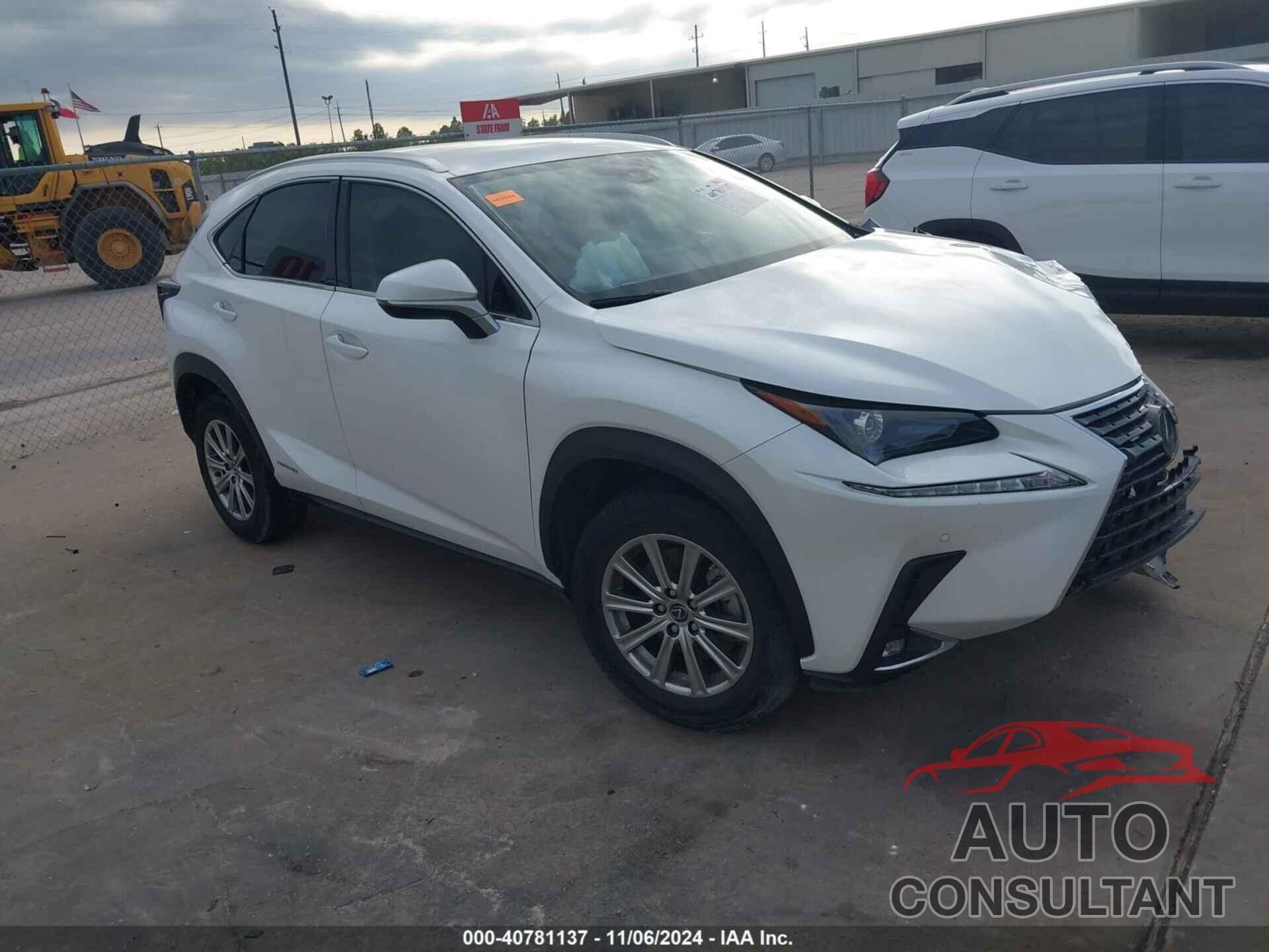 LEXUS NX 300H 2020 - JTJDJRDZ9L5002734