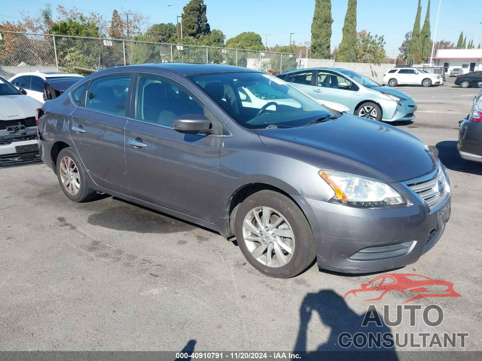 NISSAN SENTRA 2015 - 3N1AB7AP3FY337010