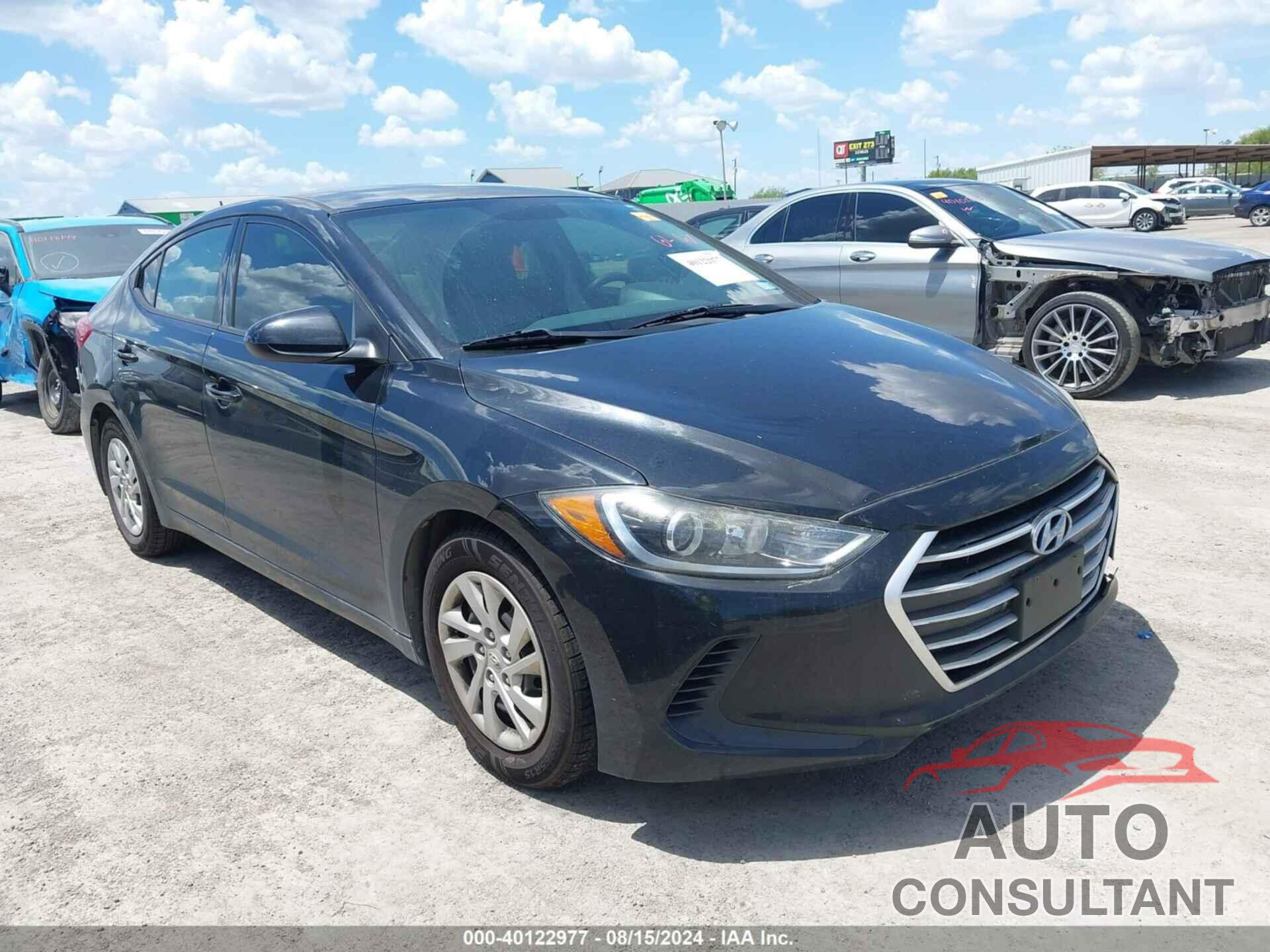 HYUNDAI ELANTRA 2017 - 5NPD74LF5HH097067