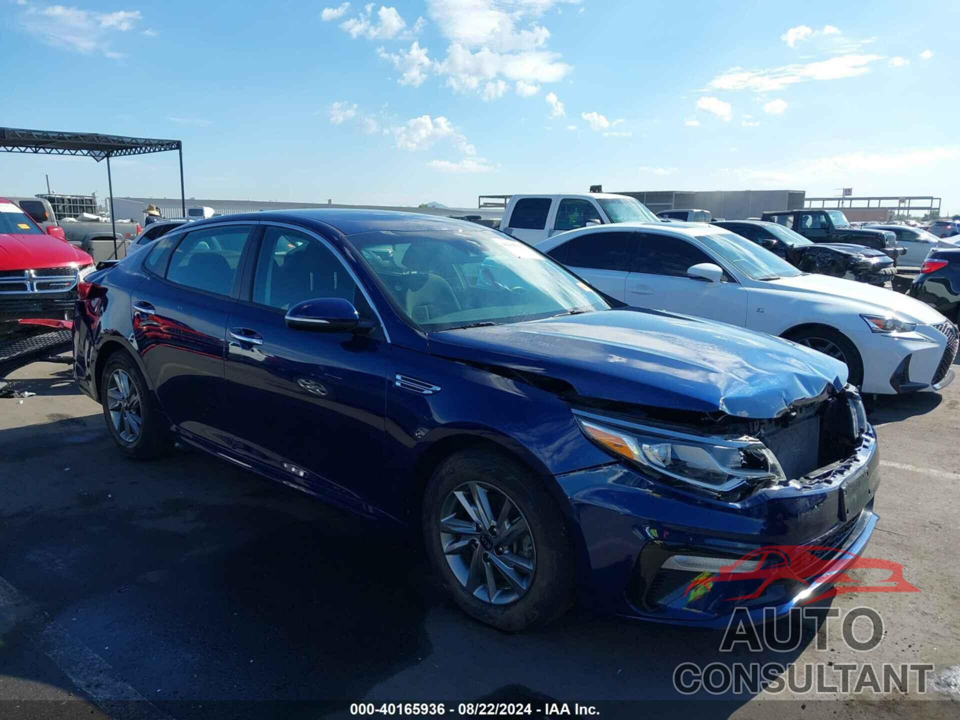 KIA OPTIMA 2019 - 5XXGT4L39KG341059