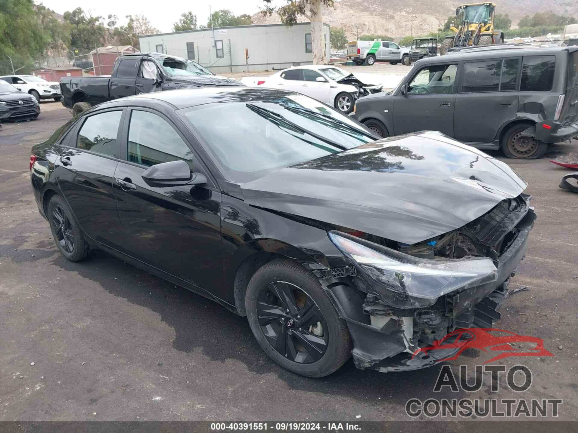HYUNDAI ELANTRA HYBRID 2022 - KMHLM4AJ7NU020337