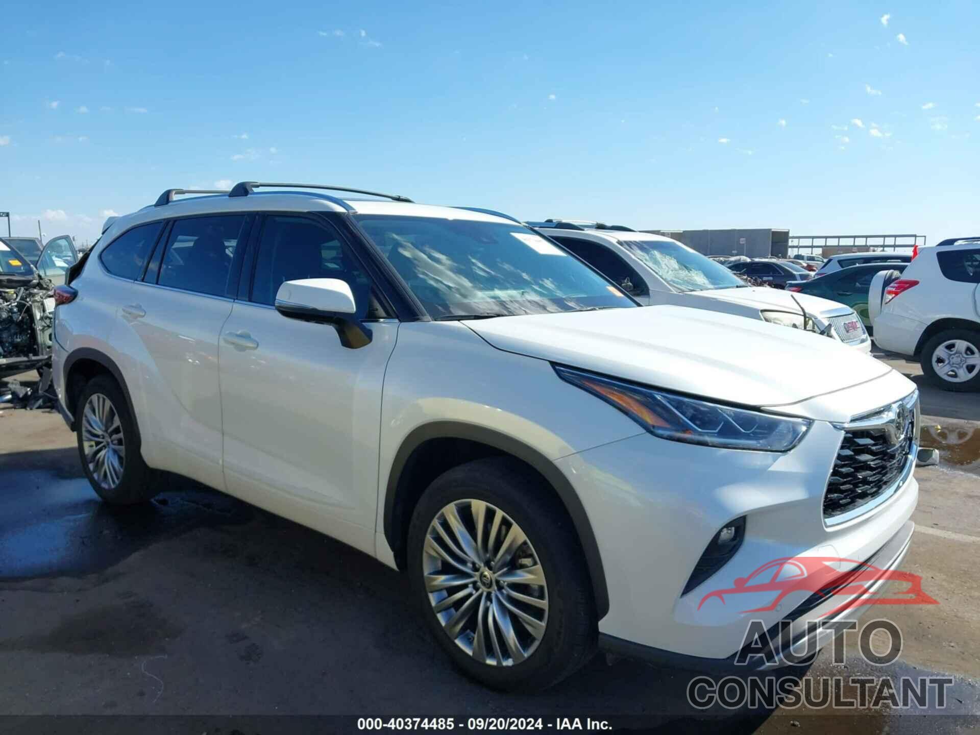 TOYOTA HIGHLANDER 2021 - 5TDFZRAH1MS072076