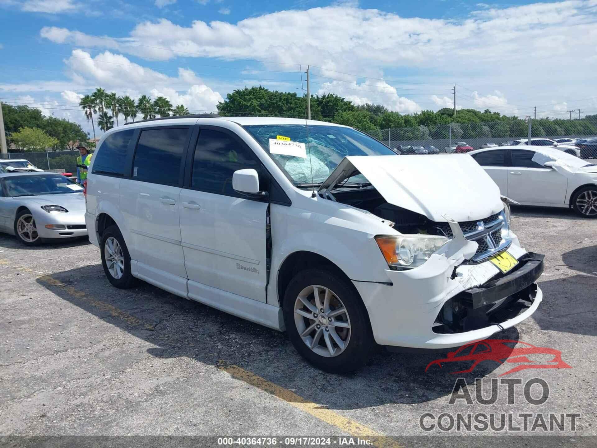 DODGE GRAND CARAVAN 2014 - 2C4RDGCG7ER205289