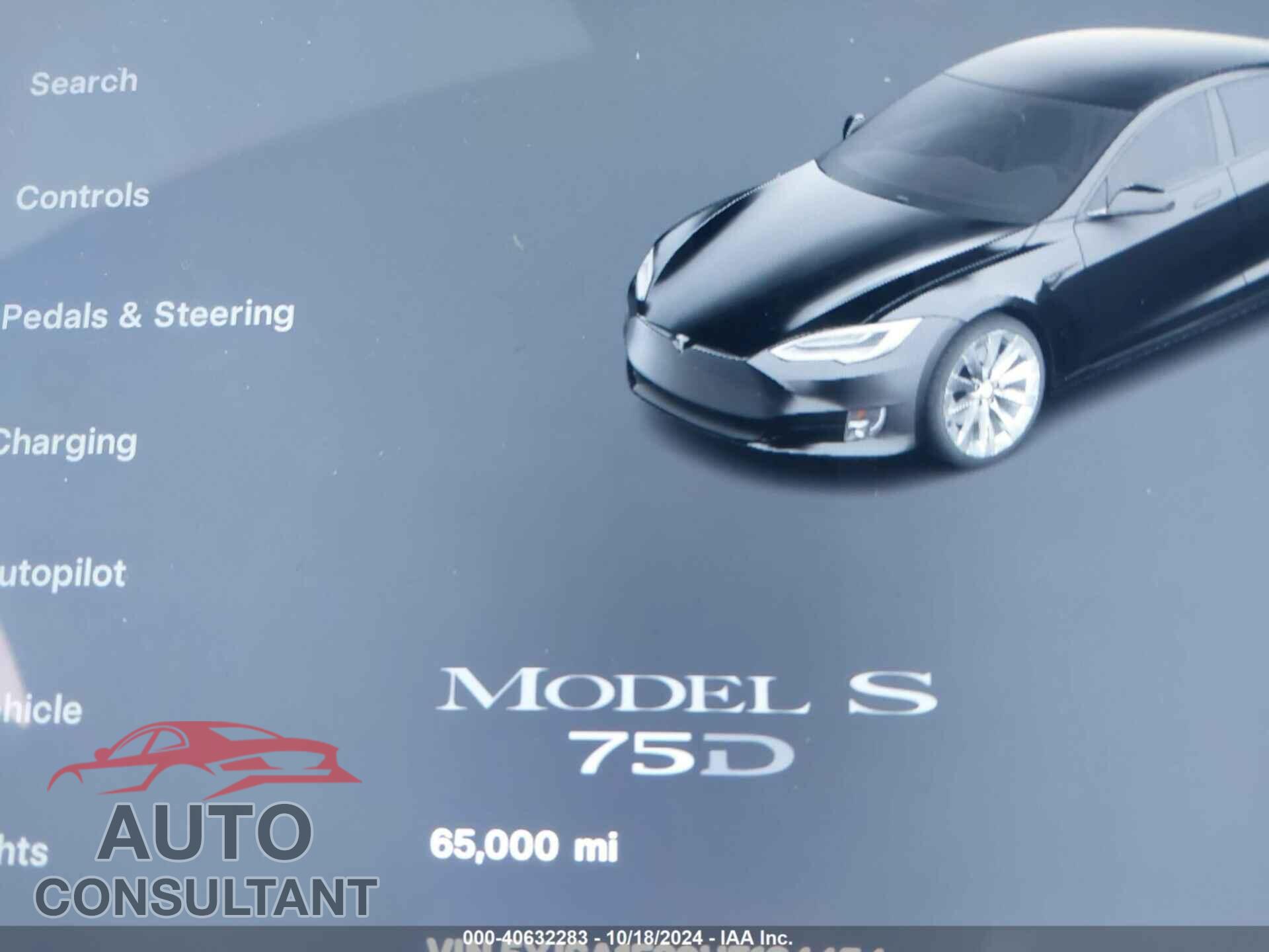 TESLA MODEL S 2017 - 5YJSA1E29HF184454