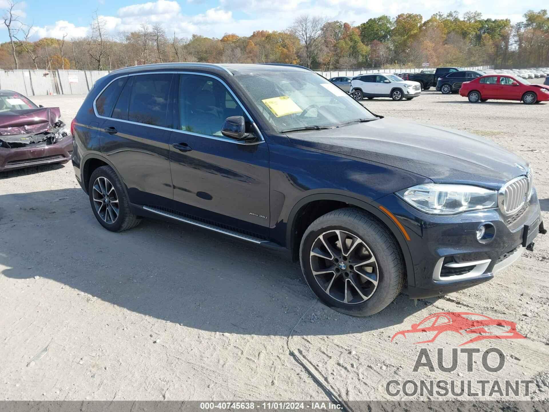 BMW X5 2017 - 5UXKR0C38H0V72447