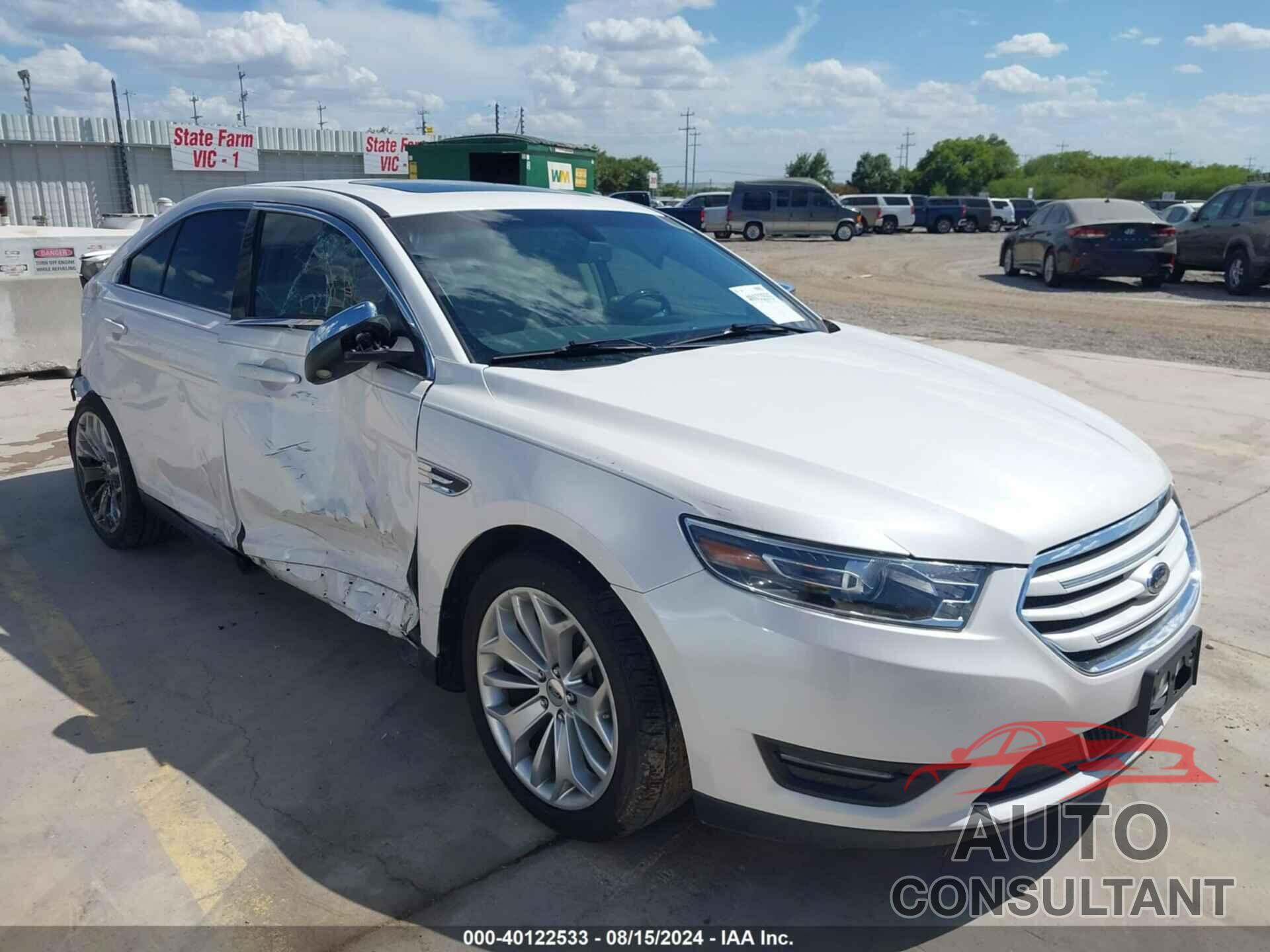 FORD TAURUS 2016 - 1FAHP2F83GG134371