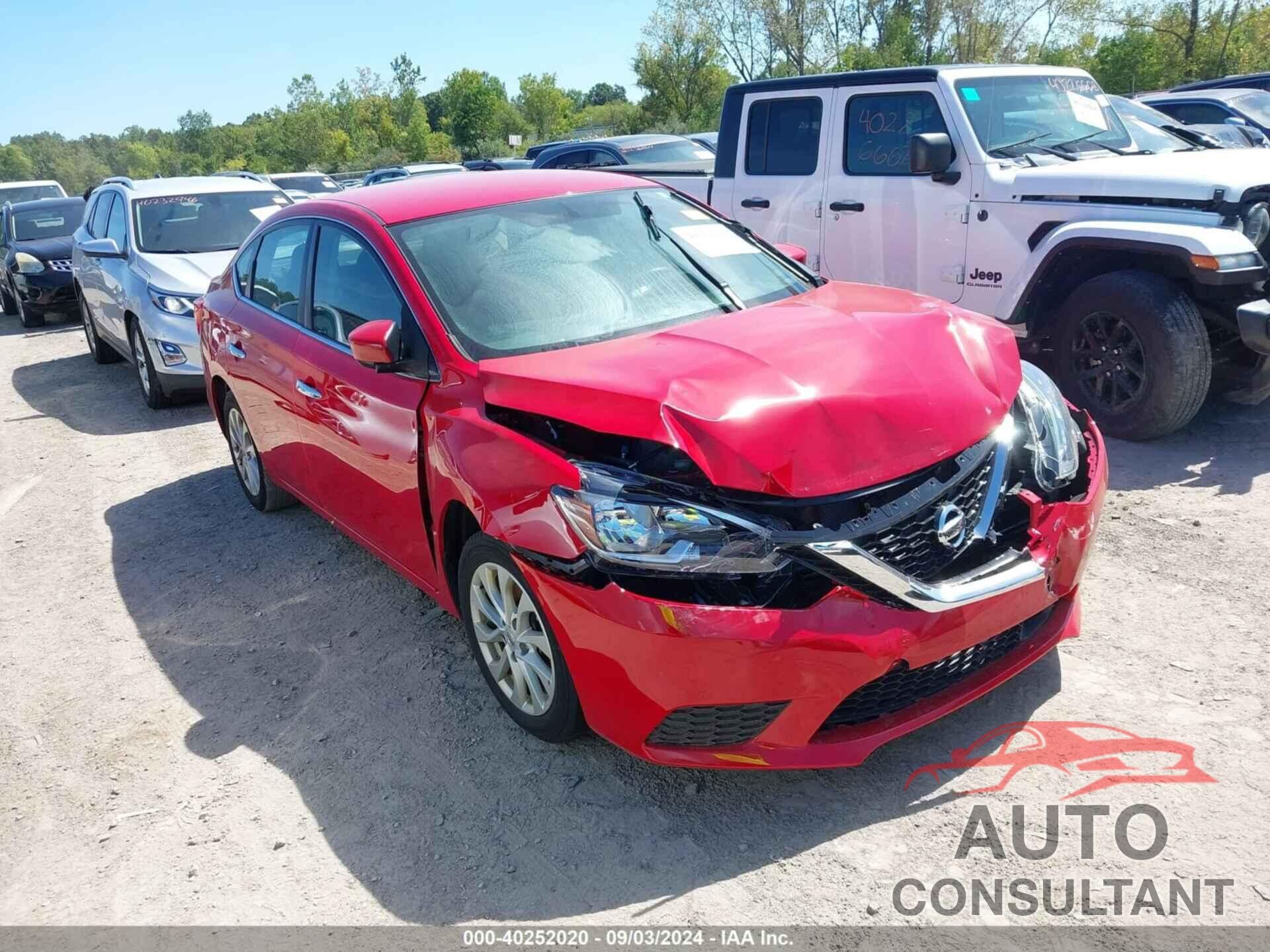 NISSAN SENTRA 2019 - 3N1AB7AP7KL602888