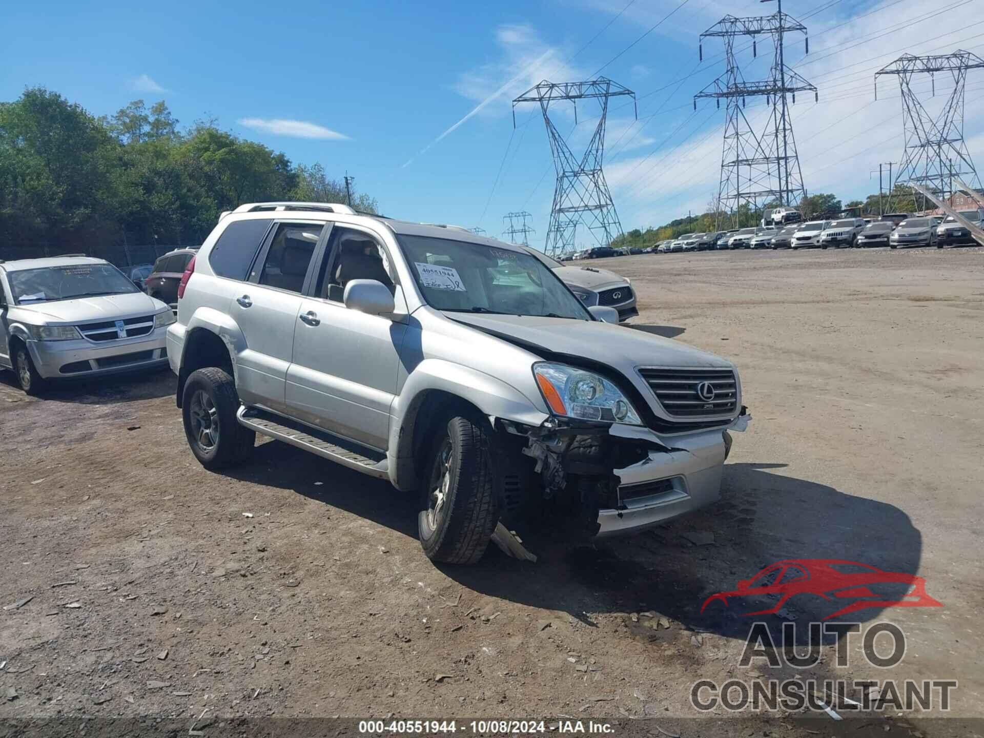 LEXUS GX 470 2009 - JTJBT20XX90175438