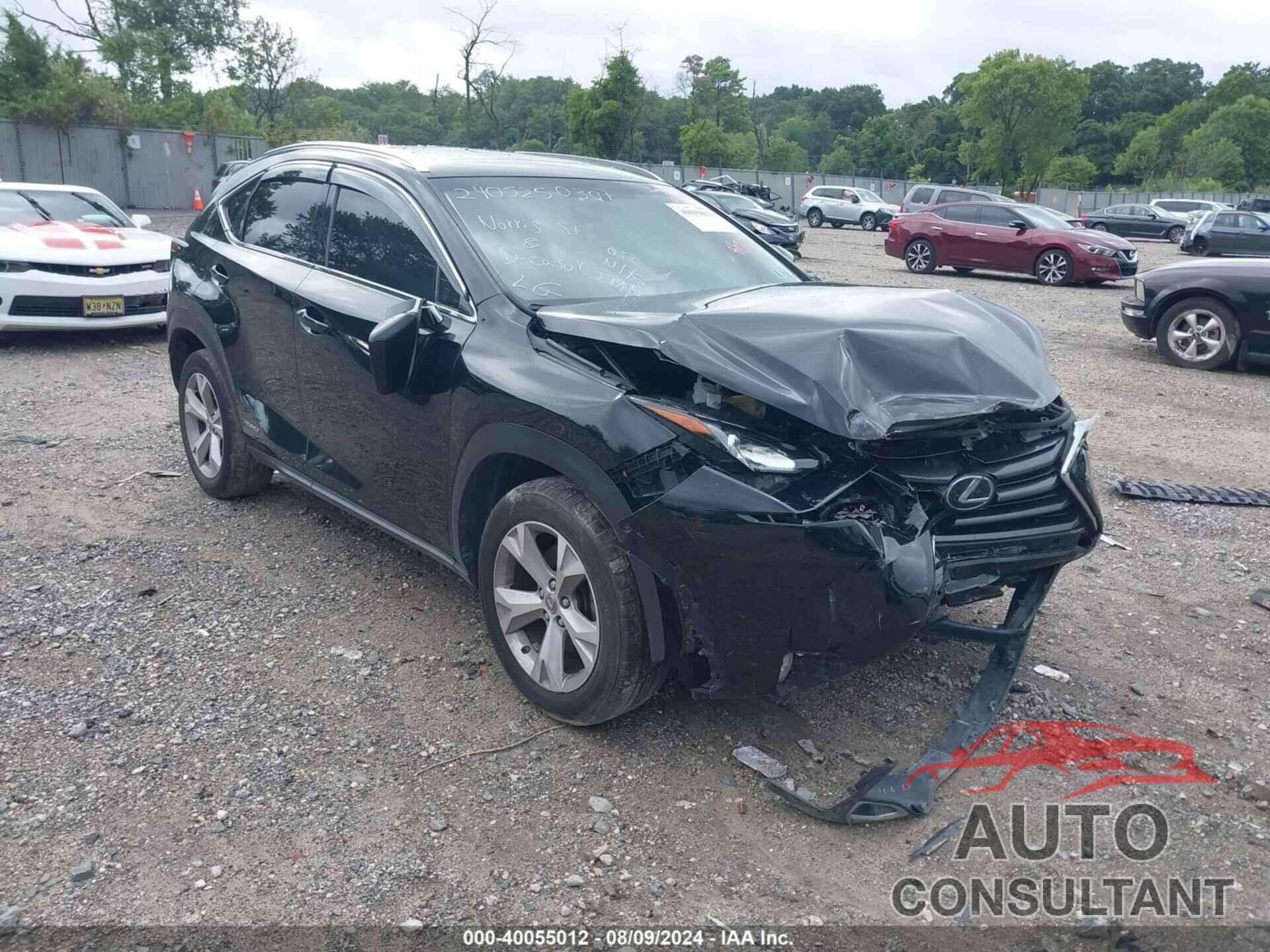LEXUS NX 300H 2017 - JTJBJRBZ5H2073691