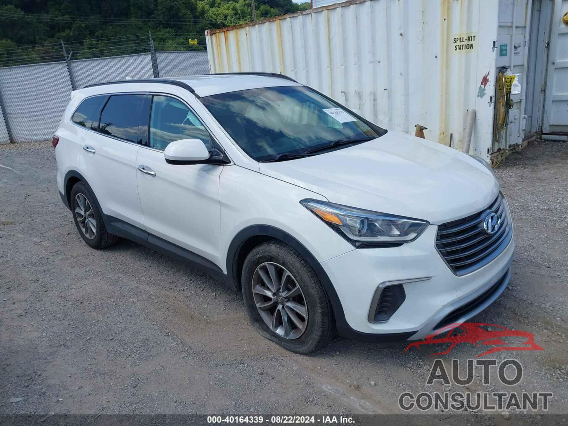 HYUNDAI SANTA FE 2017 - KM8SM4HF9HU195271