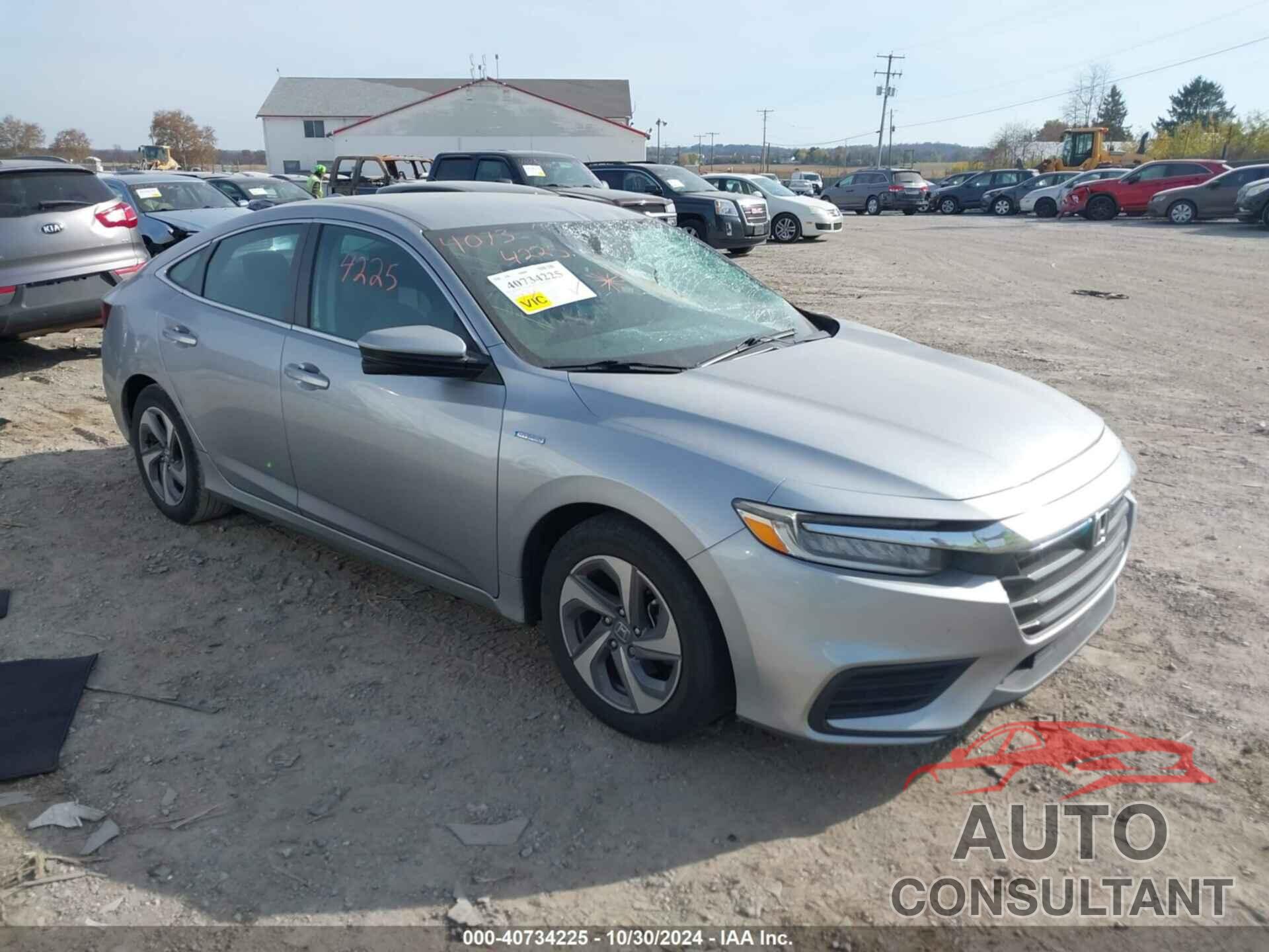 HONDA INSIGHT 2020 - 19XZE4F51LE009790
