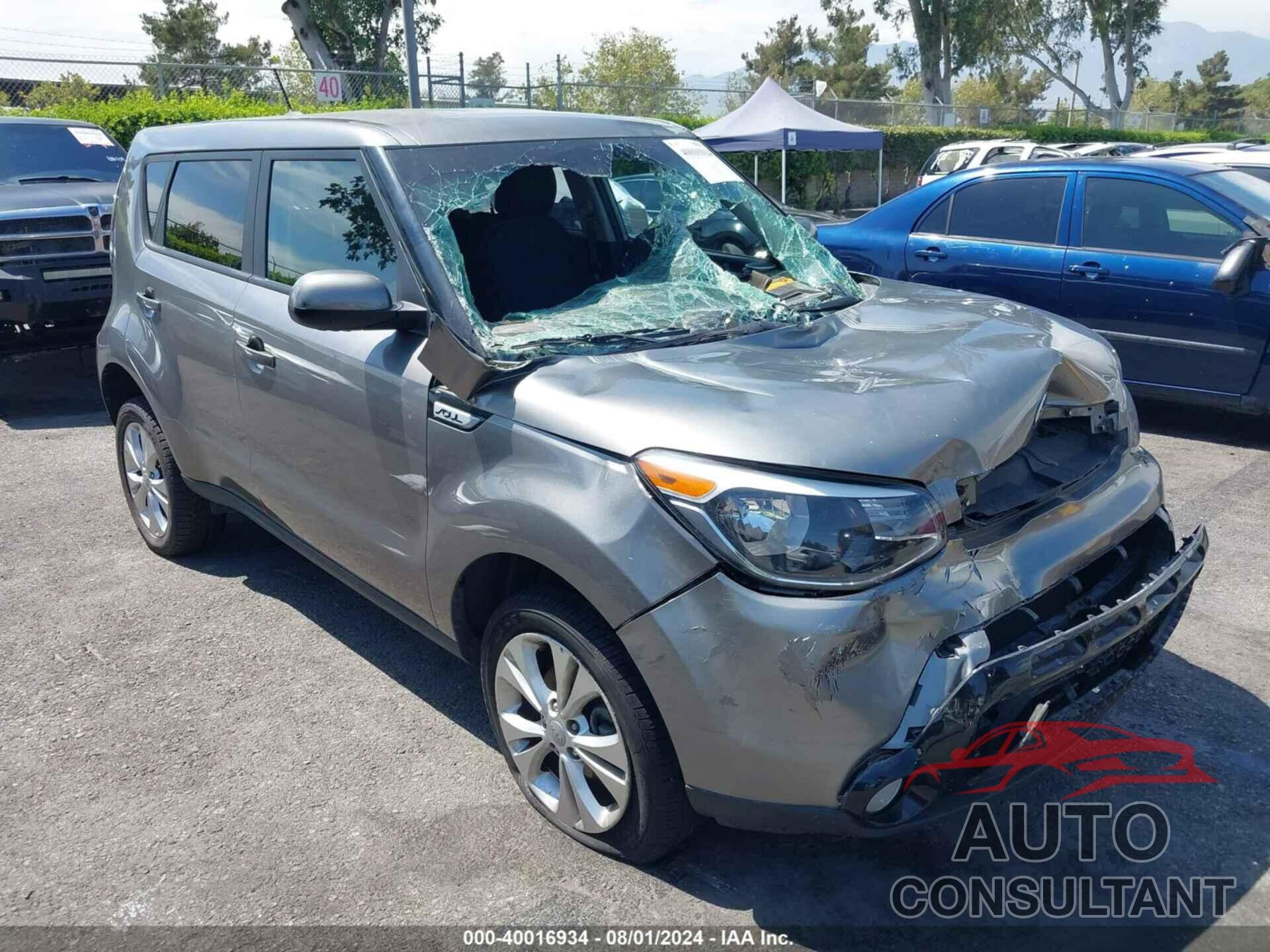 KIA SOUL 2016 - KNDJP3A53G7327490