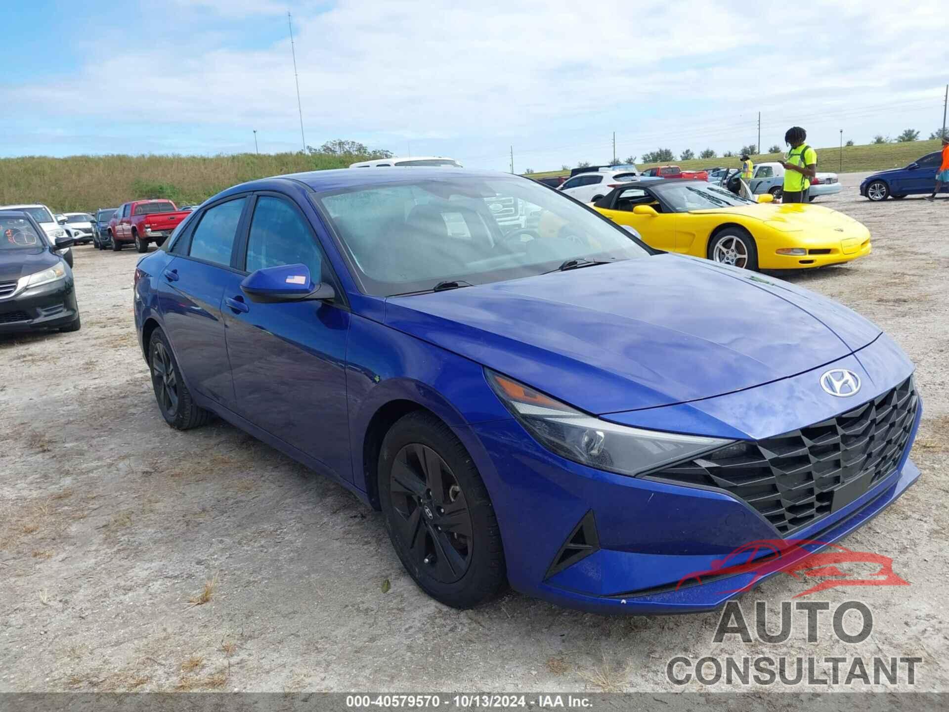 HYUNDAI ELANTRA 2021 - KMHLS4AG1MU166435