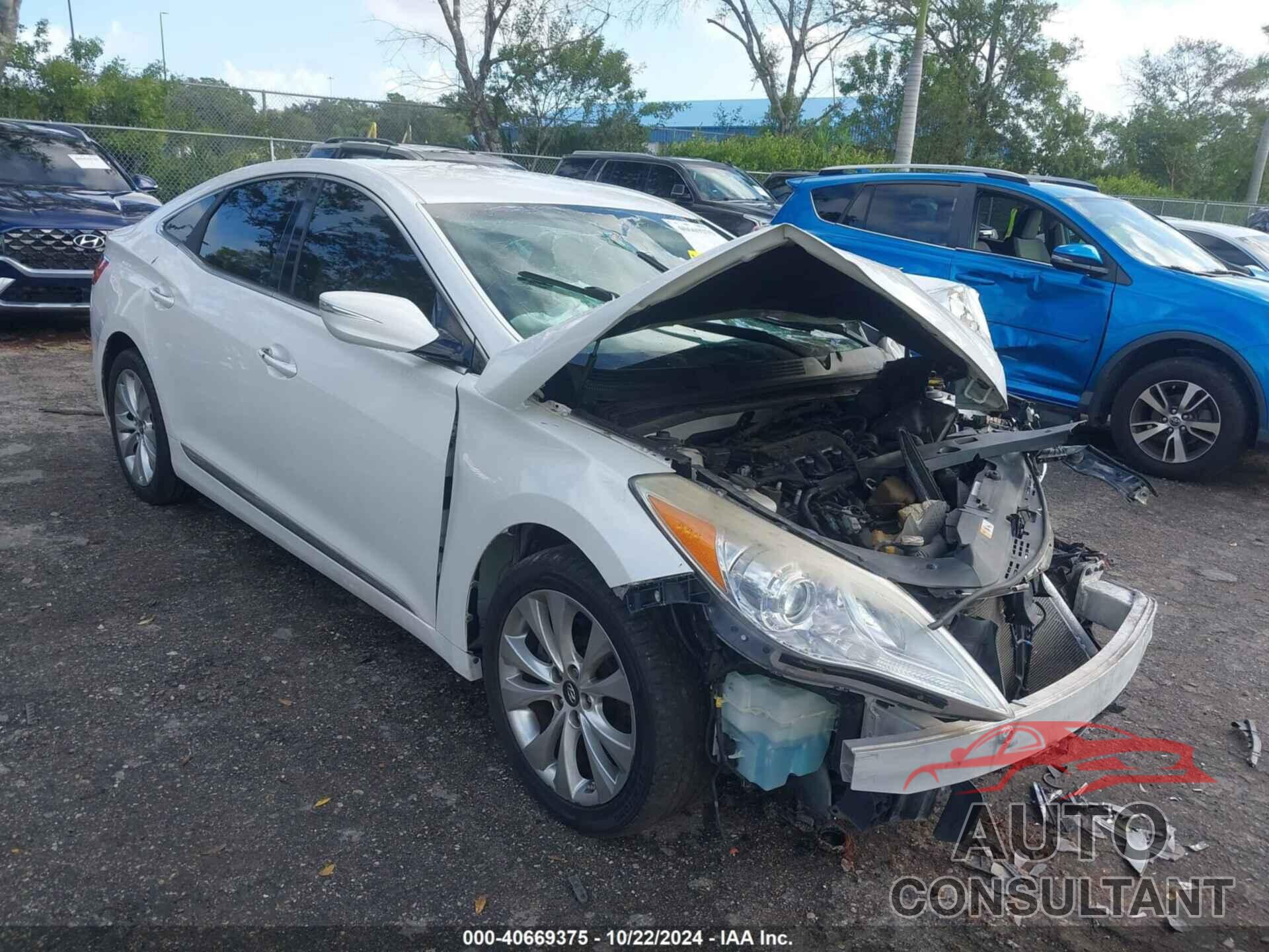 HYUNDAI AZERA 2014 - KMHFH4JG1EA370330