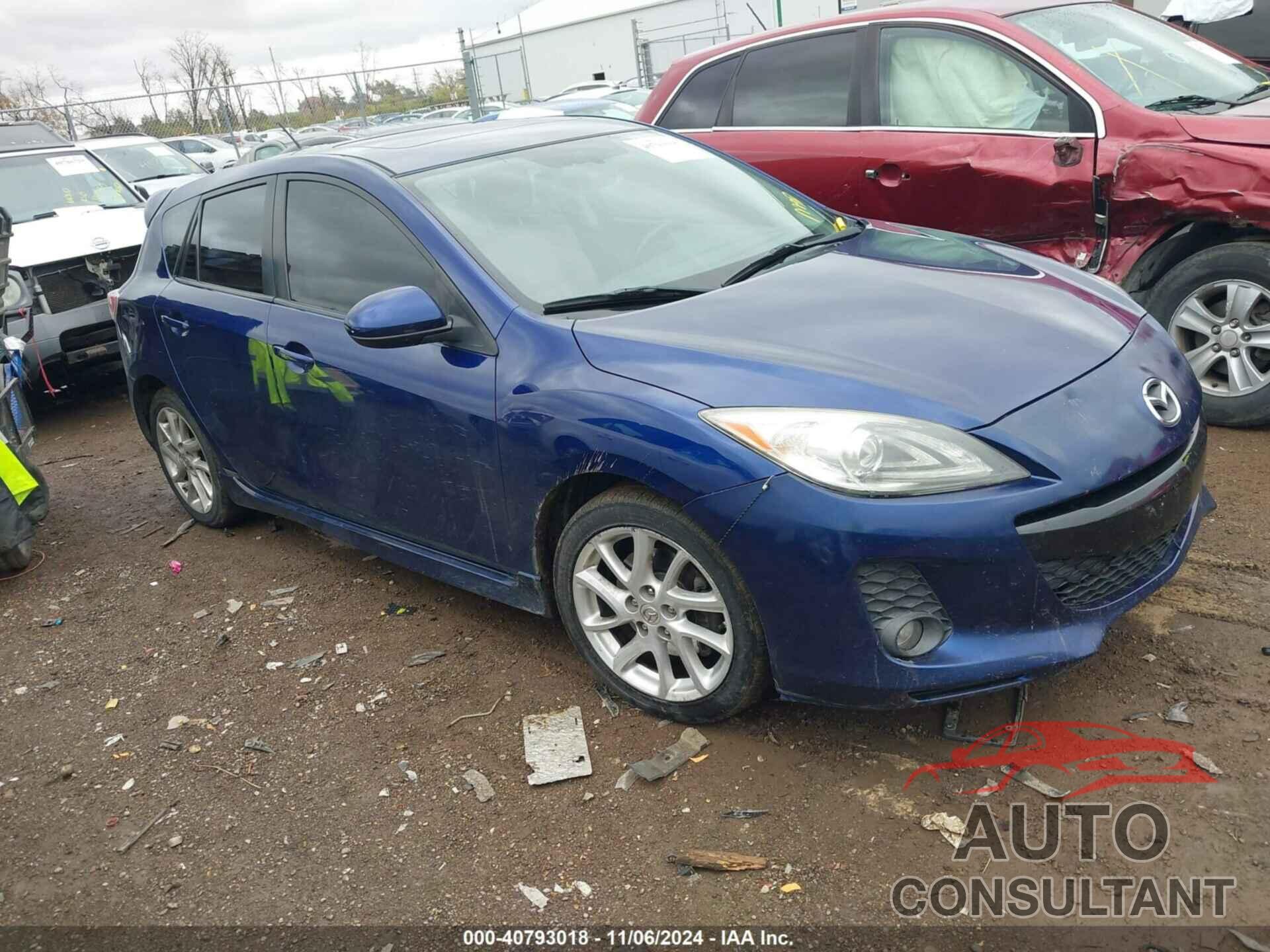 MAZDA MAZDA3 2012 - JM1BL1M5XC1500273