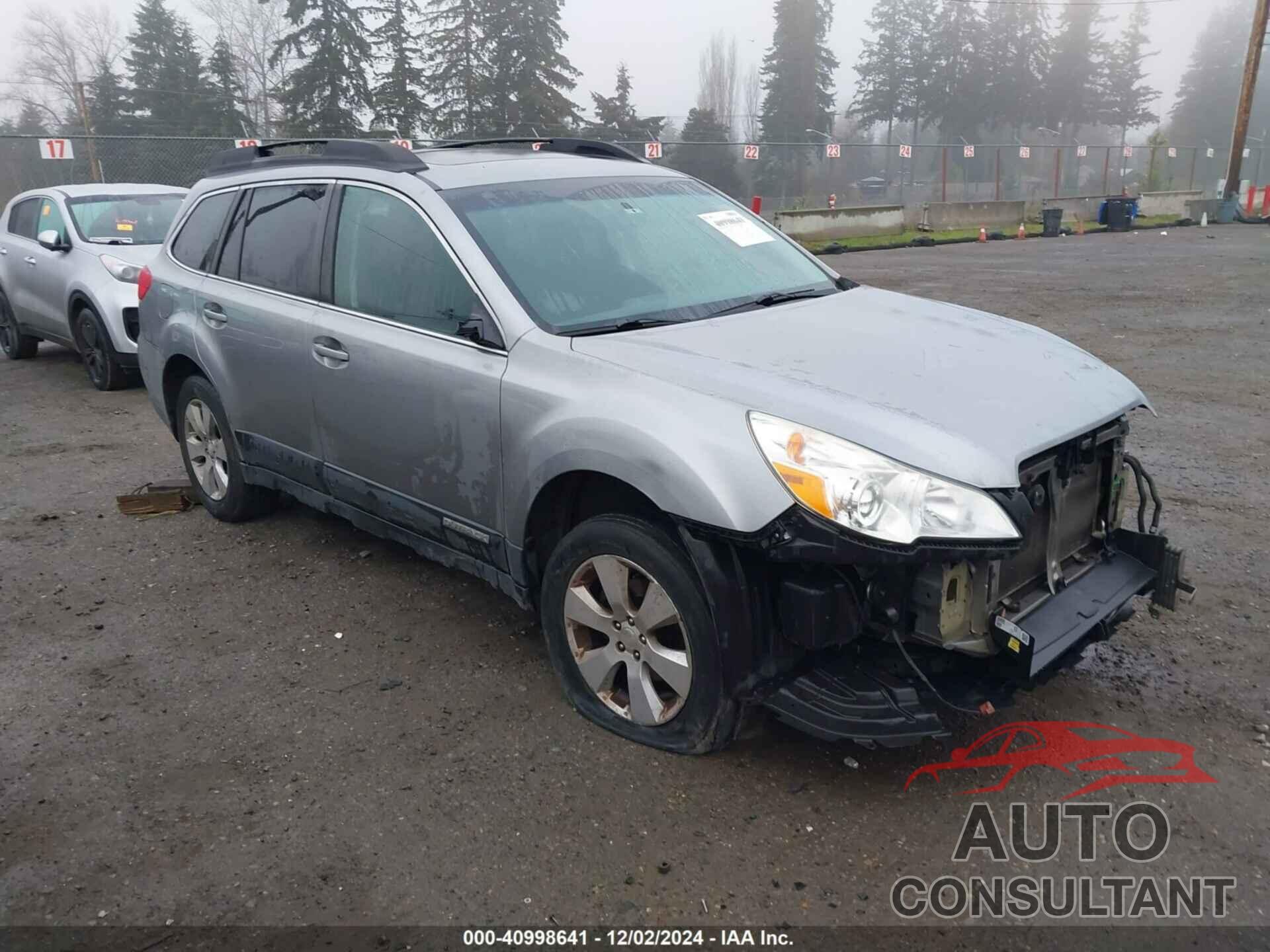 SUBARU OUTBACK 2010 - 4S4BRBGC7A3310751