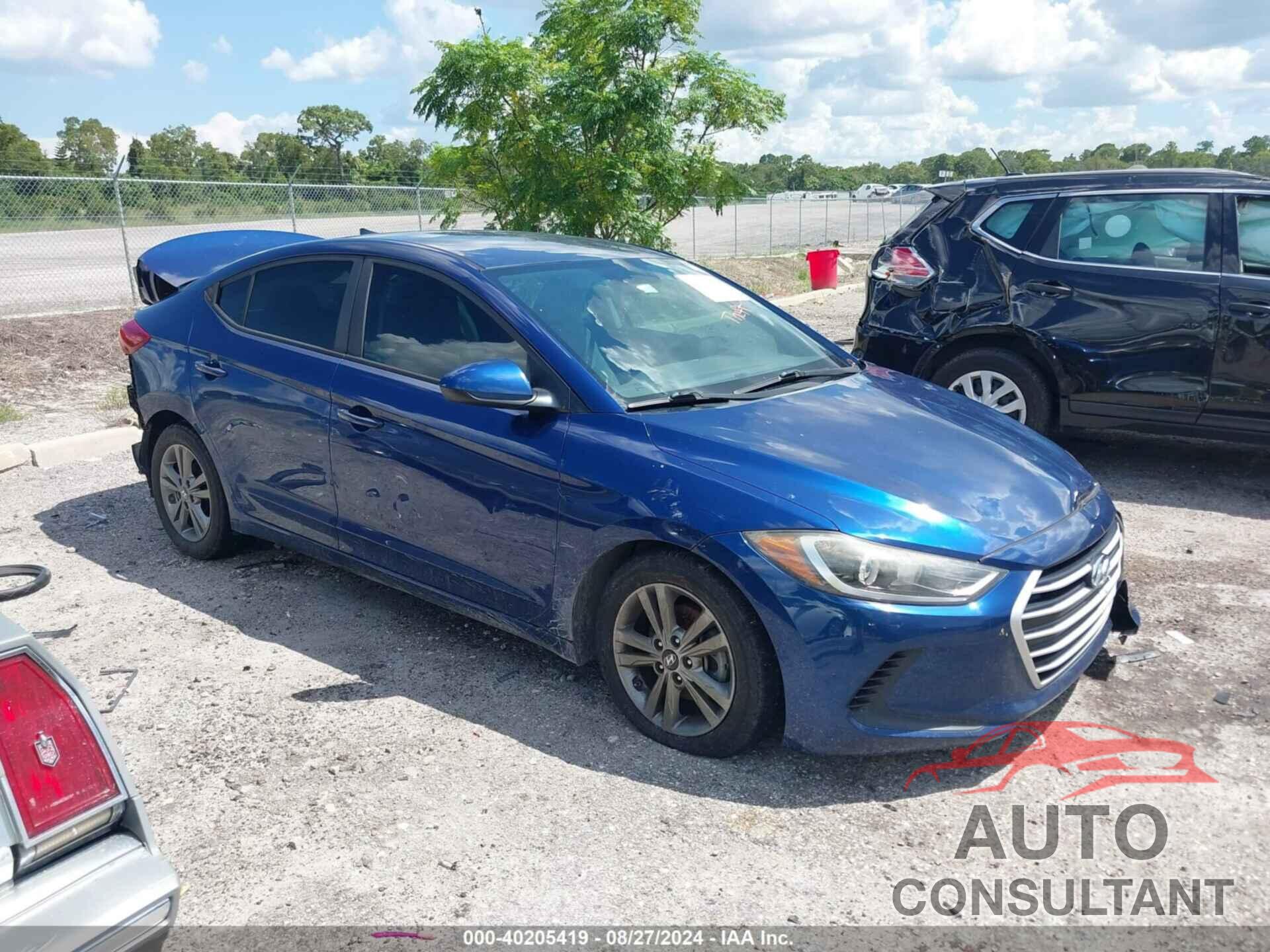 HYUNDAI ELANTRA 2017 - 5NPD84LF8HH106650