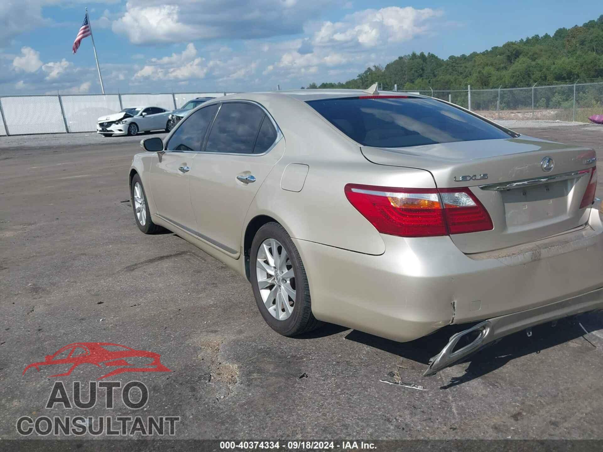 LEXUS LS 460 2010 - JTHGL5EF8A5040359