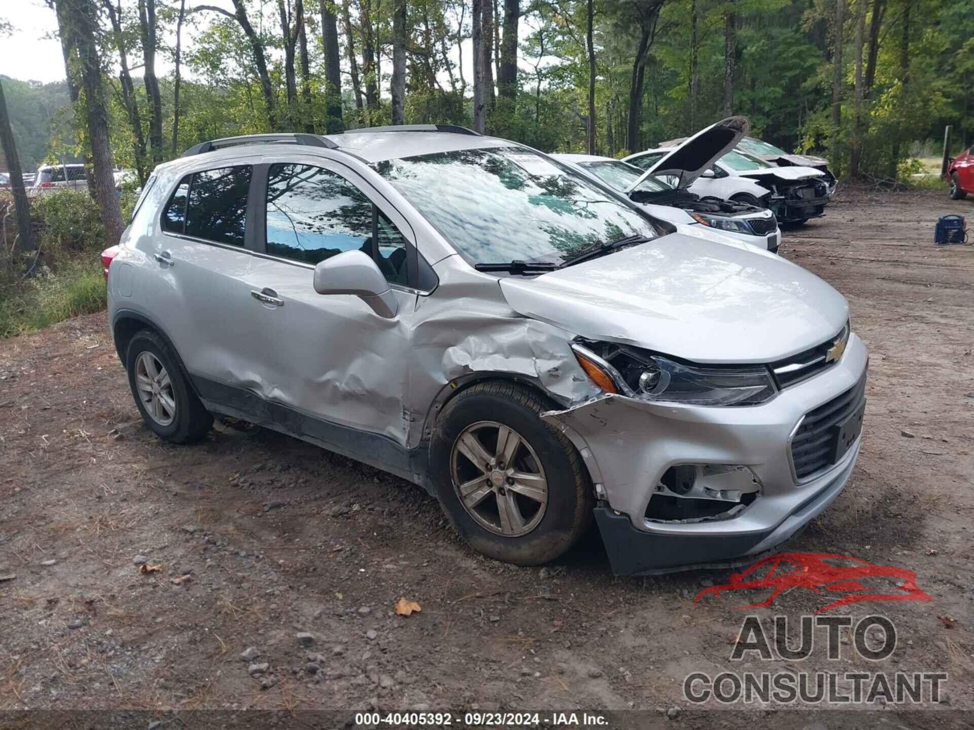 CHEVROLET TRAX 2019 - KL7CJPSB8KB887871