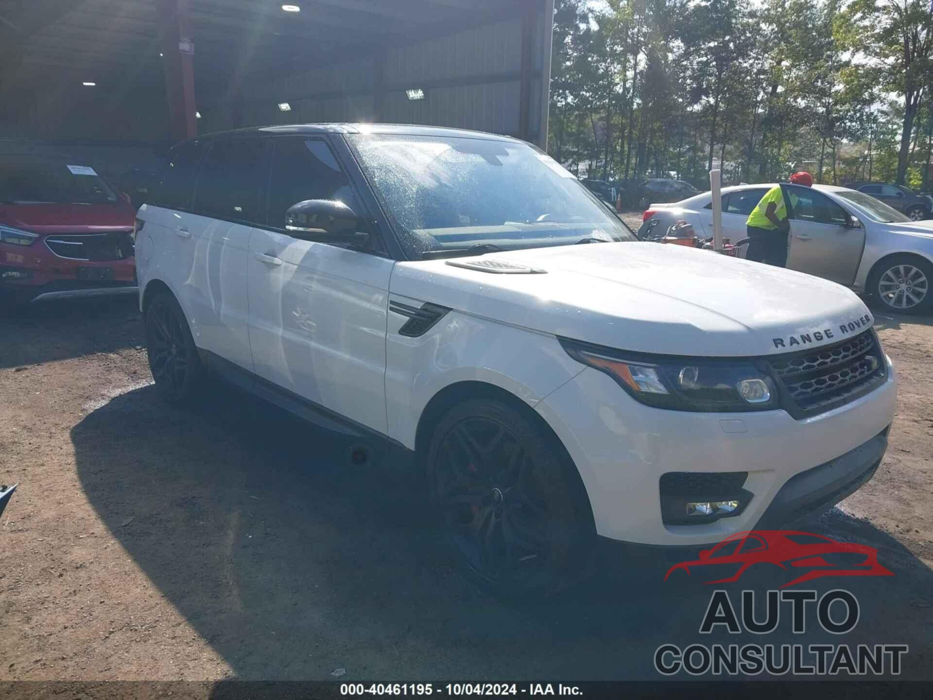 LAND ROVER RANGE ROVER SPORT 2016 - SALWR2EFXGA567564