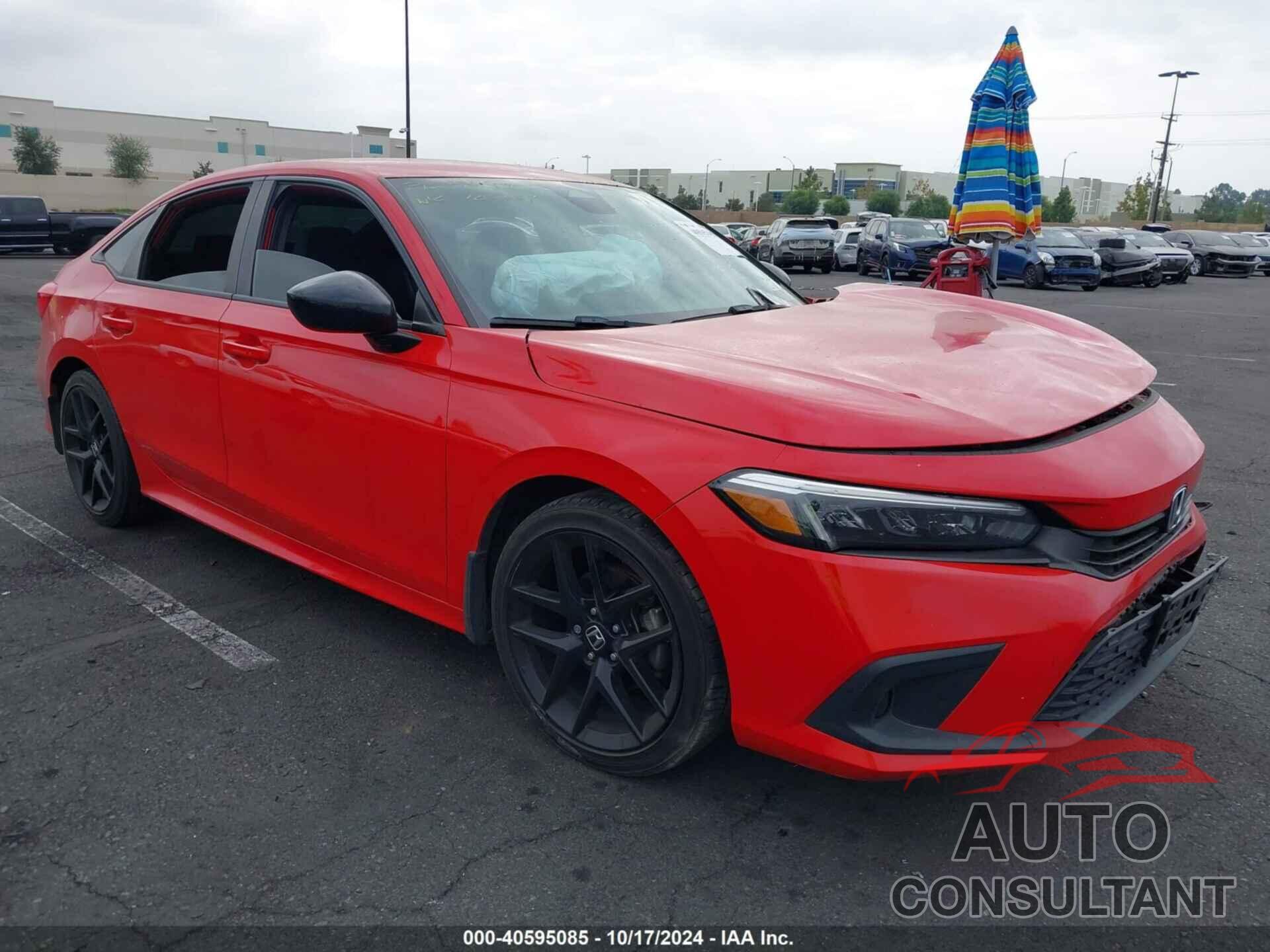 HONDA CIVIC 2022 - 2HGFE2F57NH592902