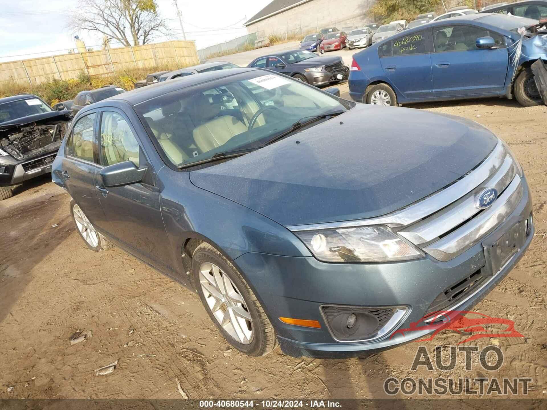 FORD FUSION 2012 - 3FAHP0JG3CR146297