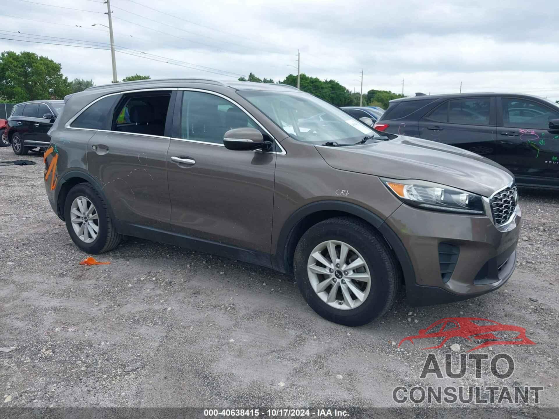 KIA SORENTO 2019 - 5XYPG4A39KG528997