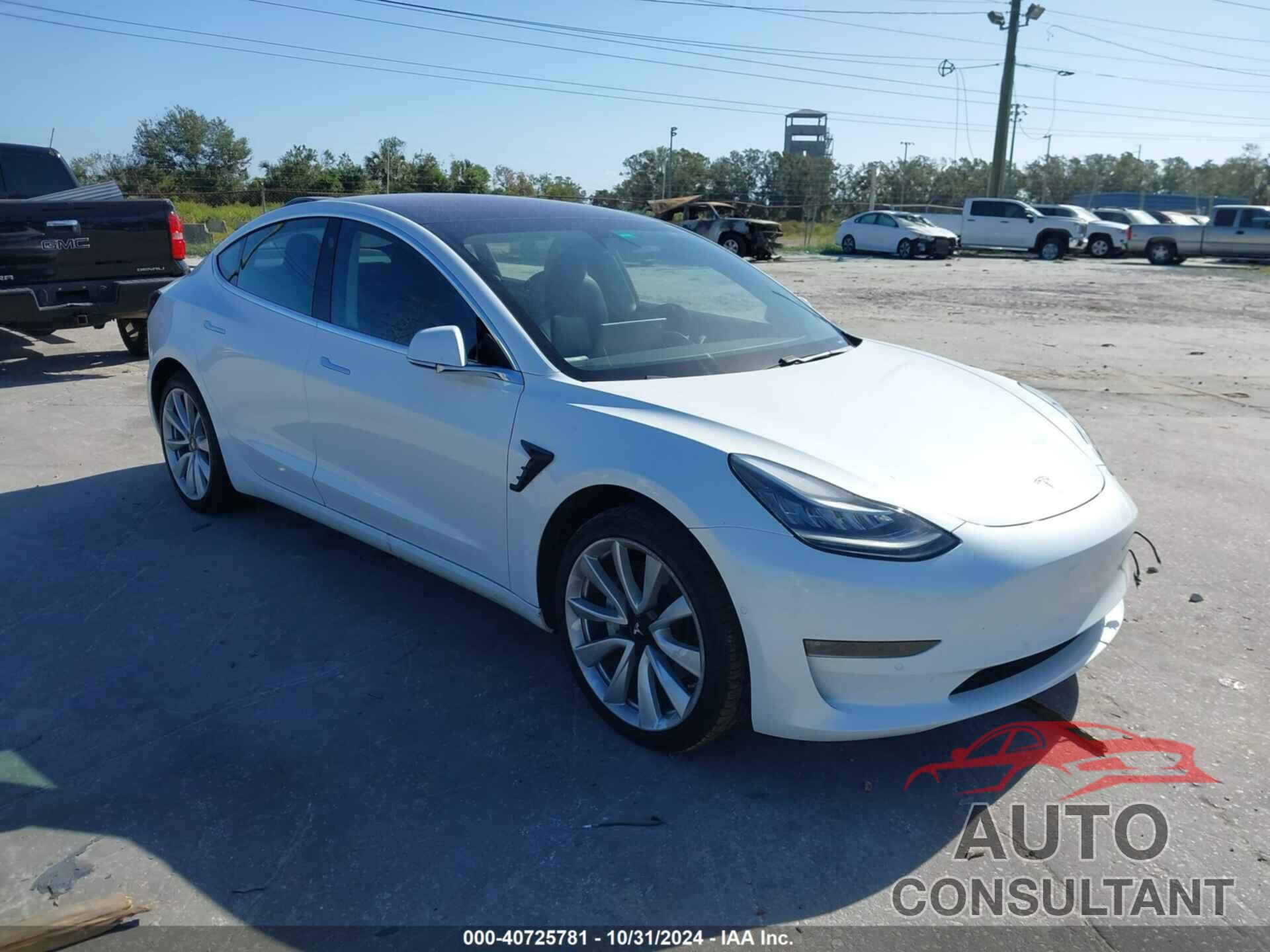 TESLA MODEL 3 2018 - 5YJ3E1EA2JF060600