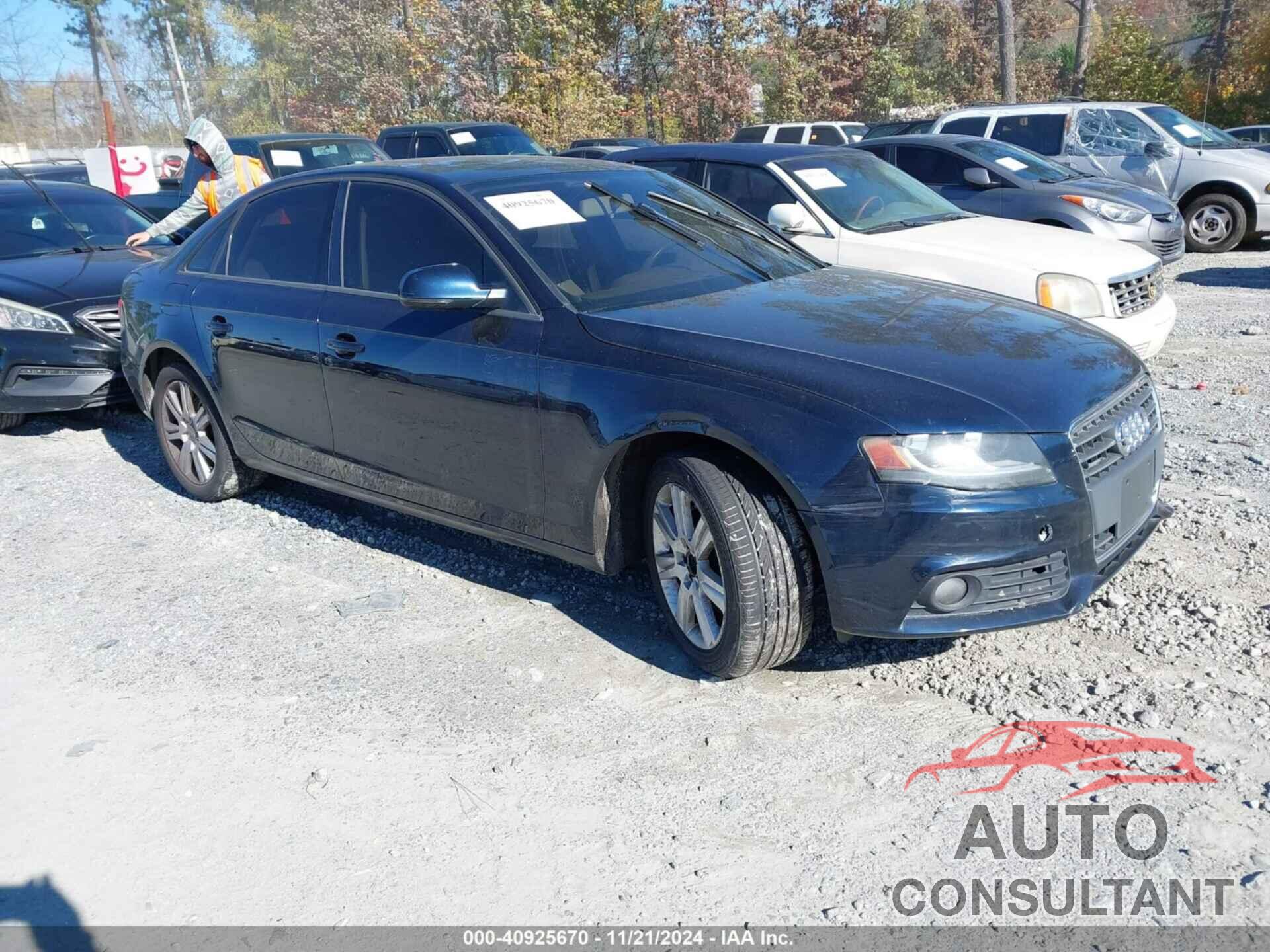 AUDI A4 2010 - WAUBFAFL9AA046420