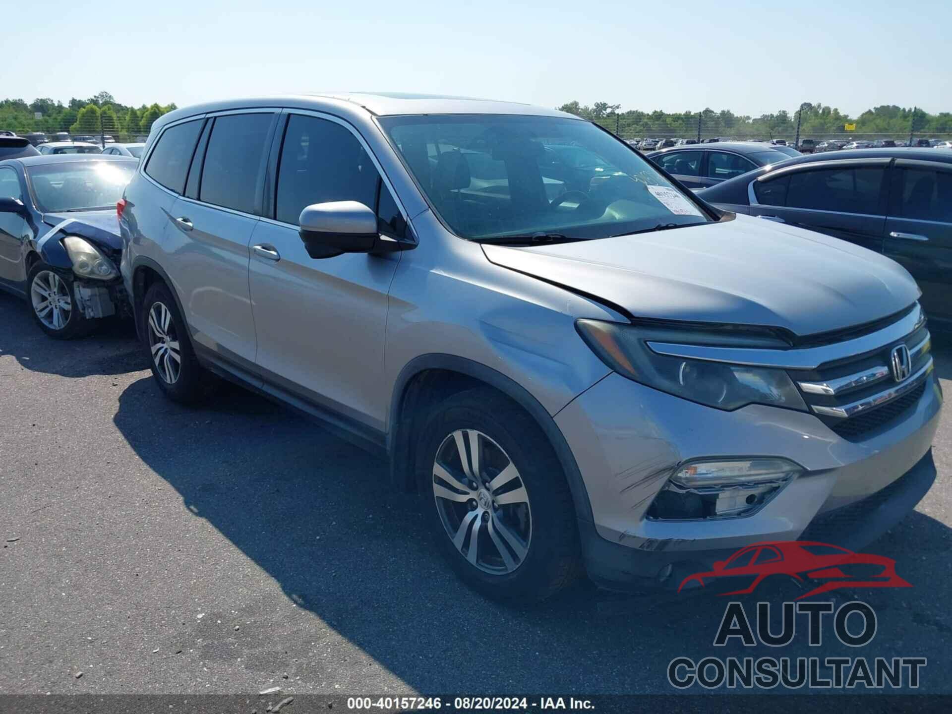 HONDA PILOT 2016 - 5FNYF5H77GB038711